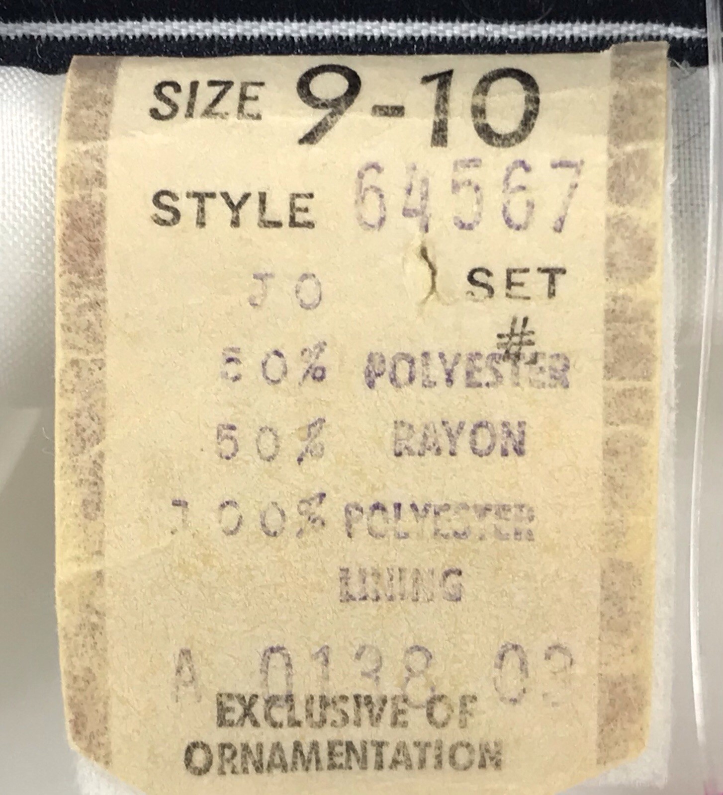 Vintage Joyce Sportswear Blazer Size 9-10 White Linen Button Faux Pockets