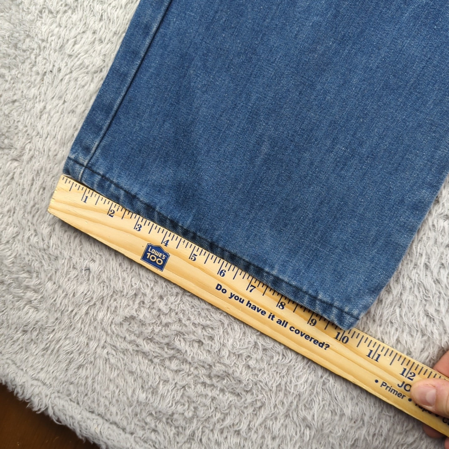 Vintage Jeans Womens Measures 31×29 Cargo Bush Flare Utility Juniors Teens Rare