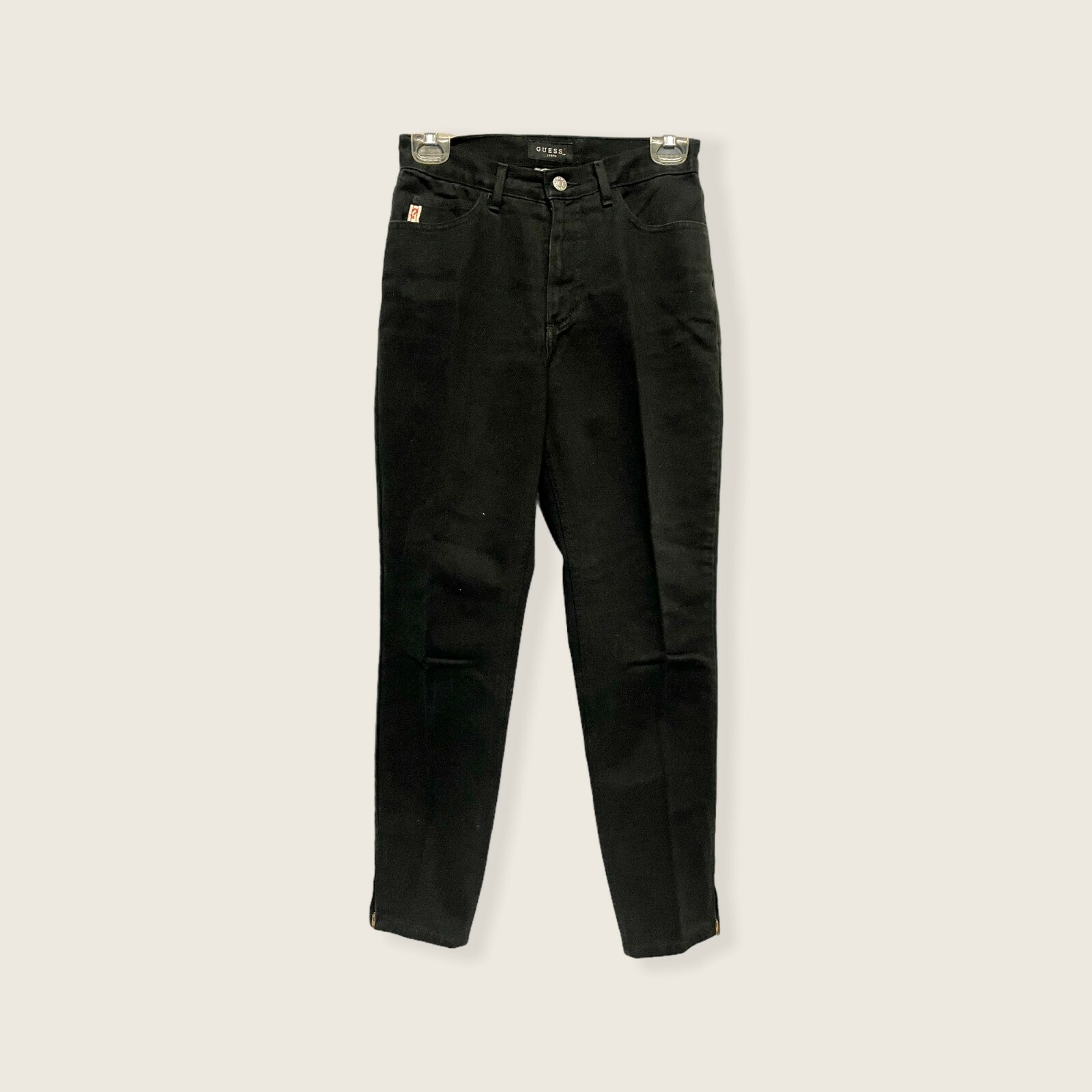 VTG 90s Guess Jeans Georges Marciano 28X26 High Waisted Tapered Leg Ankle Zipper