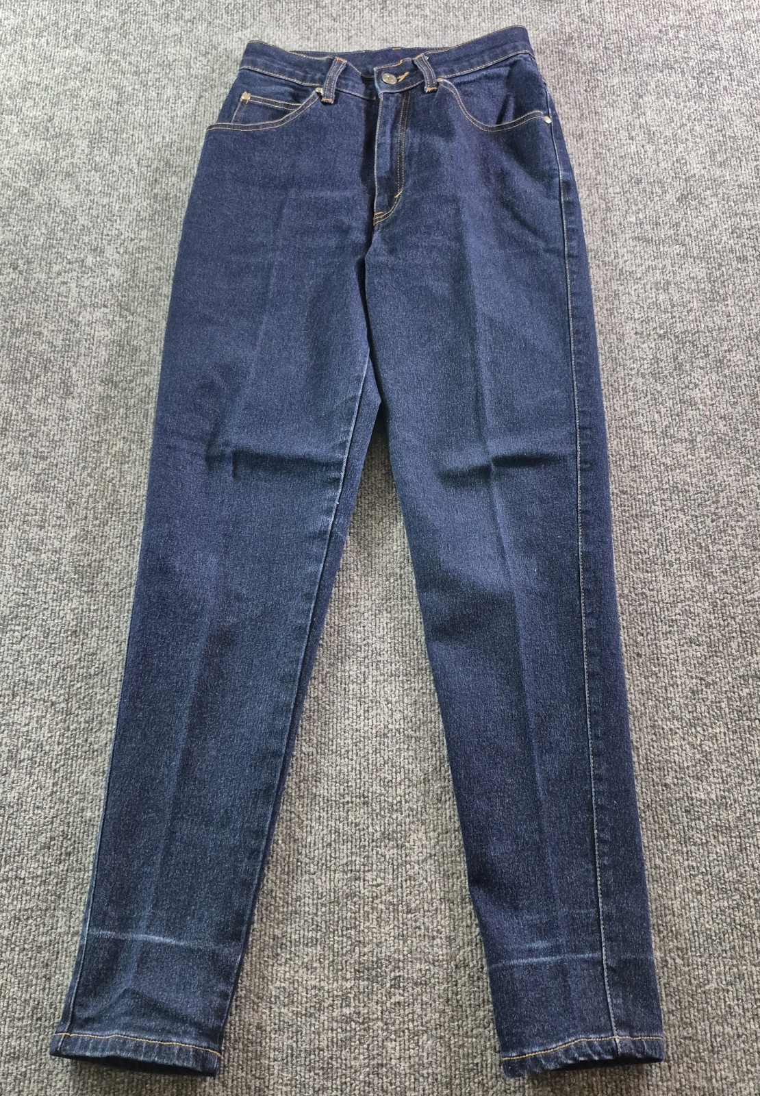 Vintage Levis 10912 Slim Fit Tapered Leg Jeans Orange Tab Womens Size 9 Blue