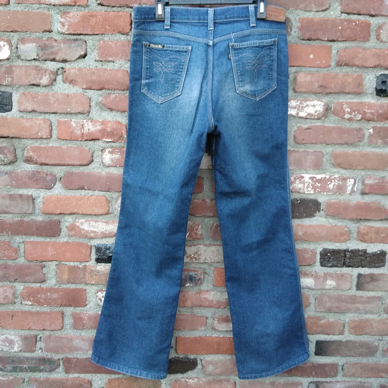Vintage Levi’s Boot Cut Jeans Waist 34 inches Distressed Wash