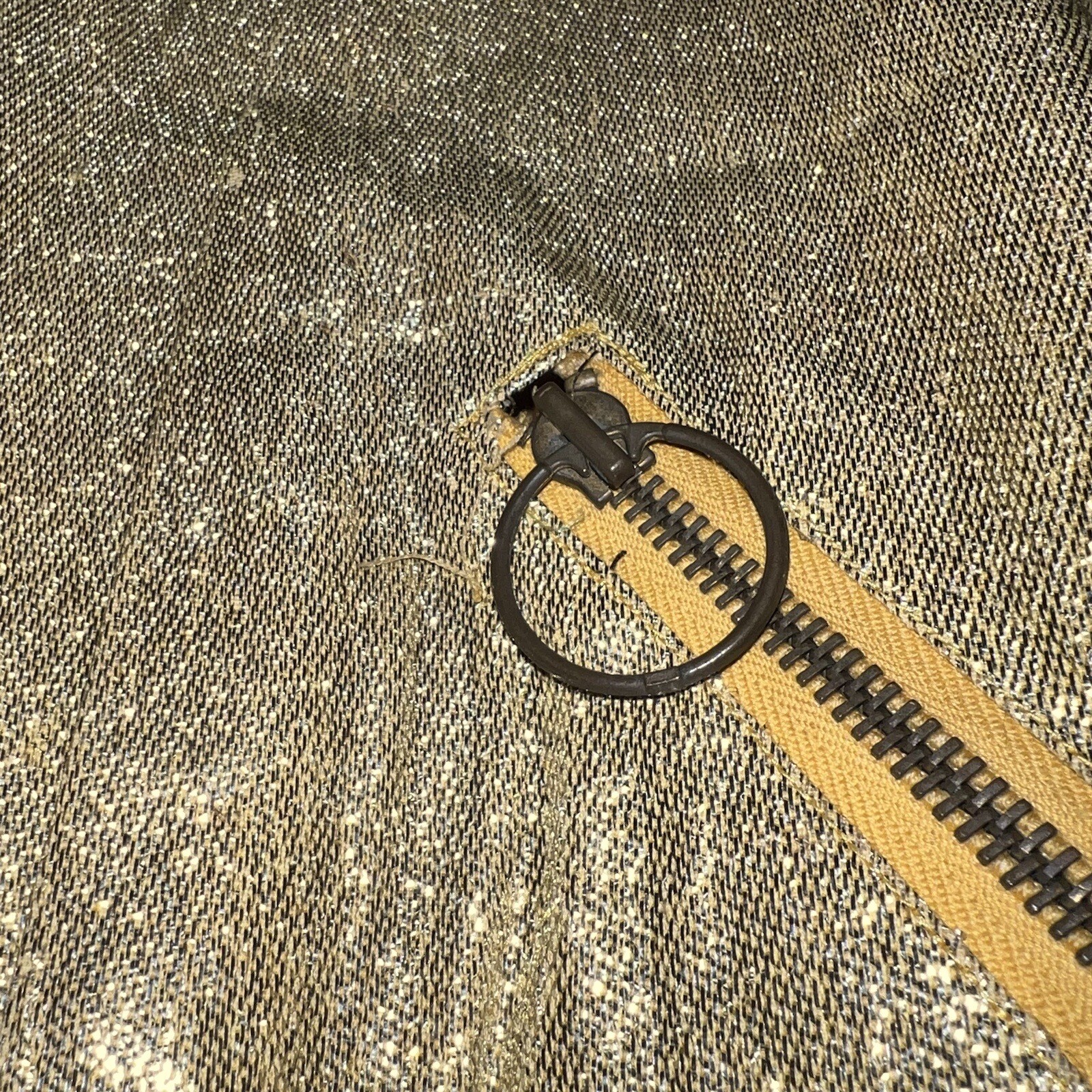 20s 30s Vintage Gold Jacket O-Ring