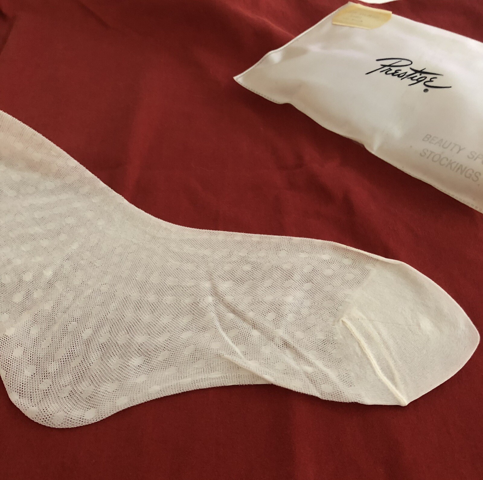 Vintage Prestige Cantrice Stockings Original Package Reinforced Toe