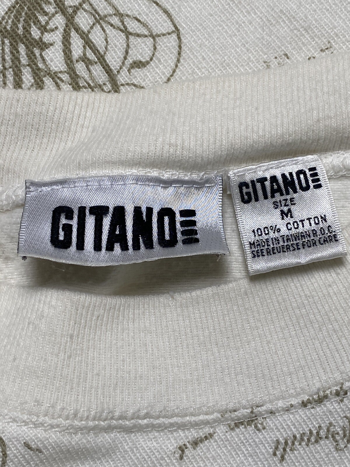 Gitano Womens Vintage Shirt Size Medium Cottagecore 90’s Y2K Art To Wear Floral