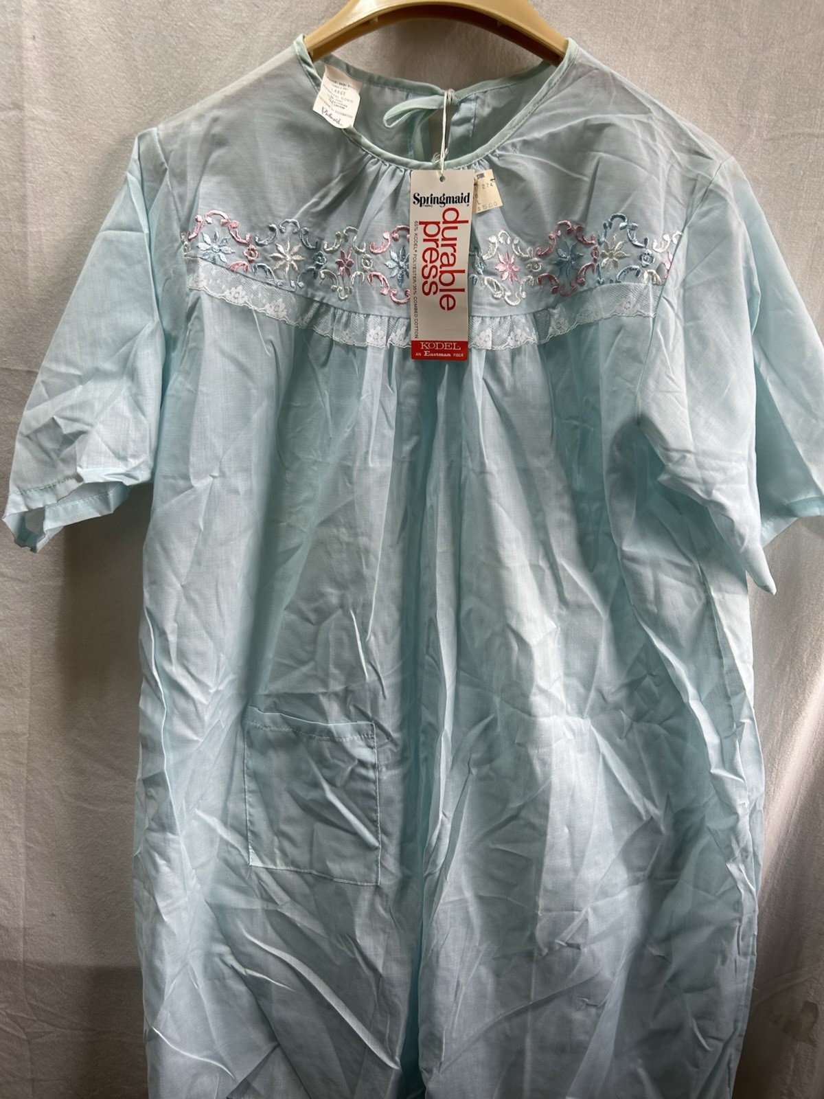 Vtg Women’s XL Lingerie Blue Baby Doll By Philmaid Nightie Nightgown NWT c1965
