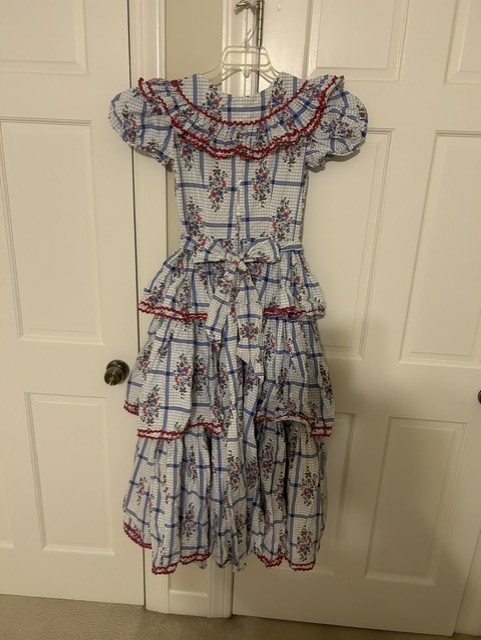Vintage Girl’s Square Dancing Dress – 1950s