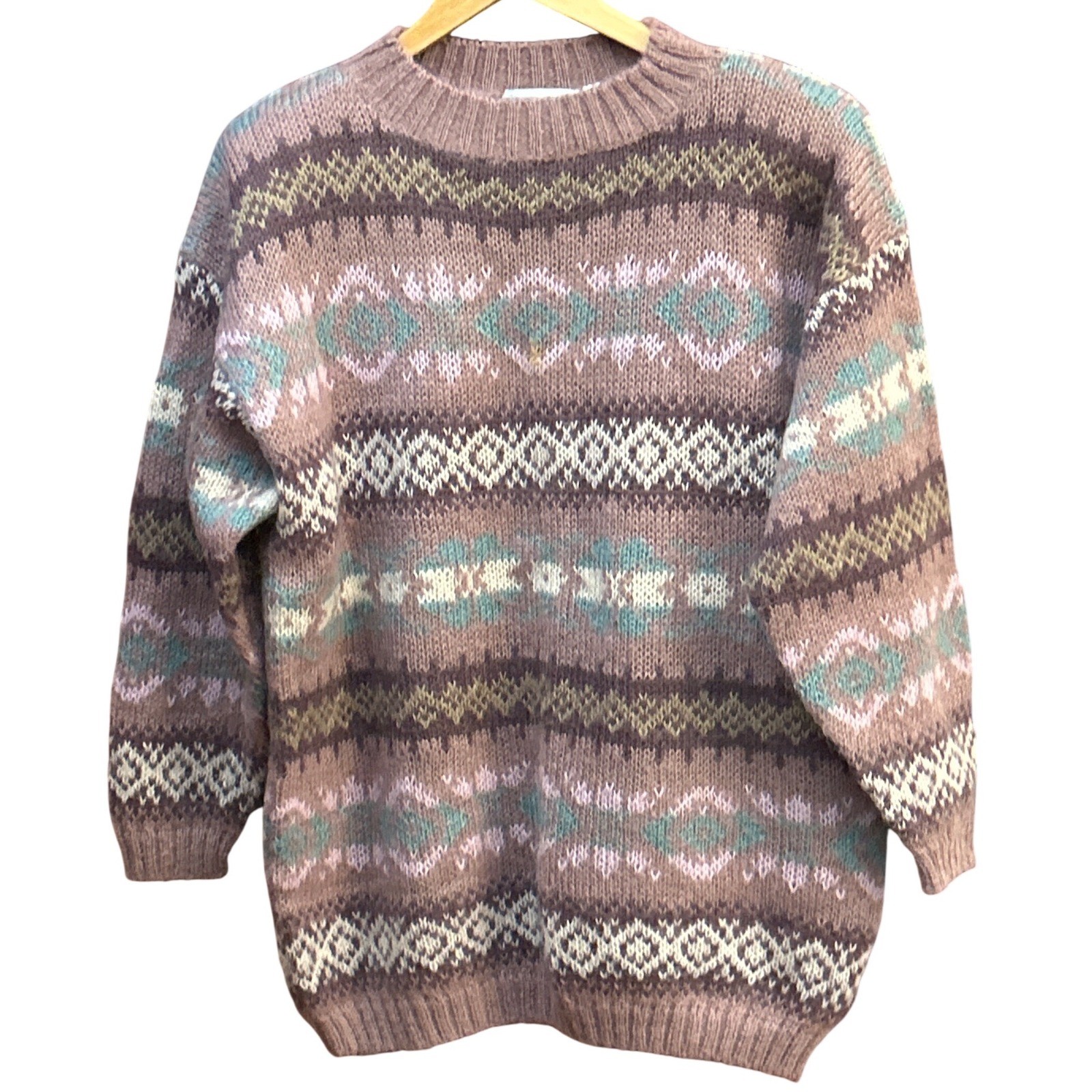 Vintage 90s Christopher & Banks Mohair Blend Sweater Cottagecore Grandmacore