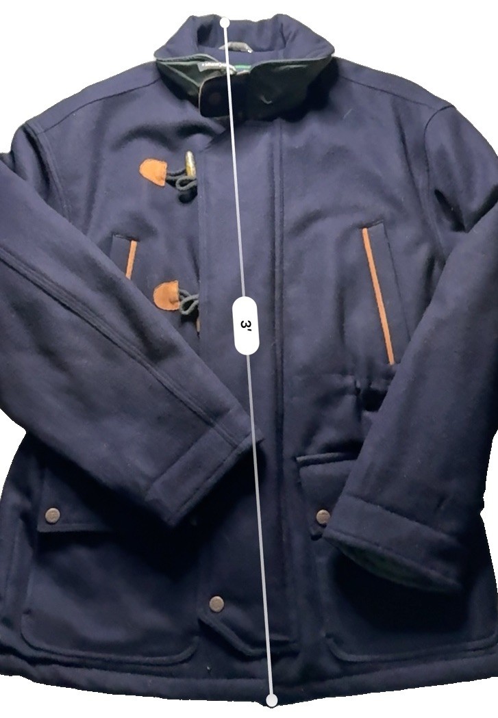 Vintage Wool Blend Town And Country Jacket Size Large