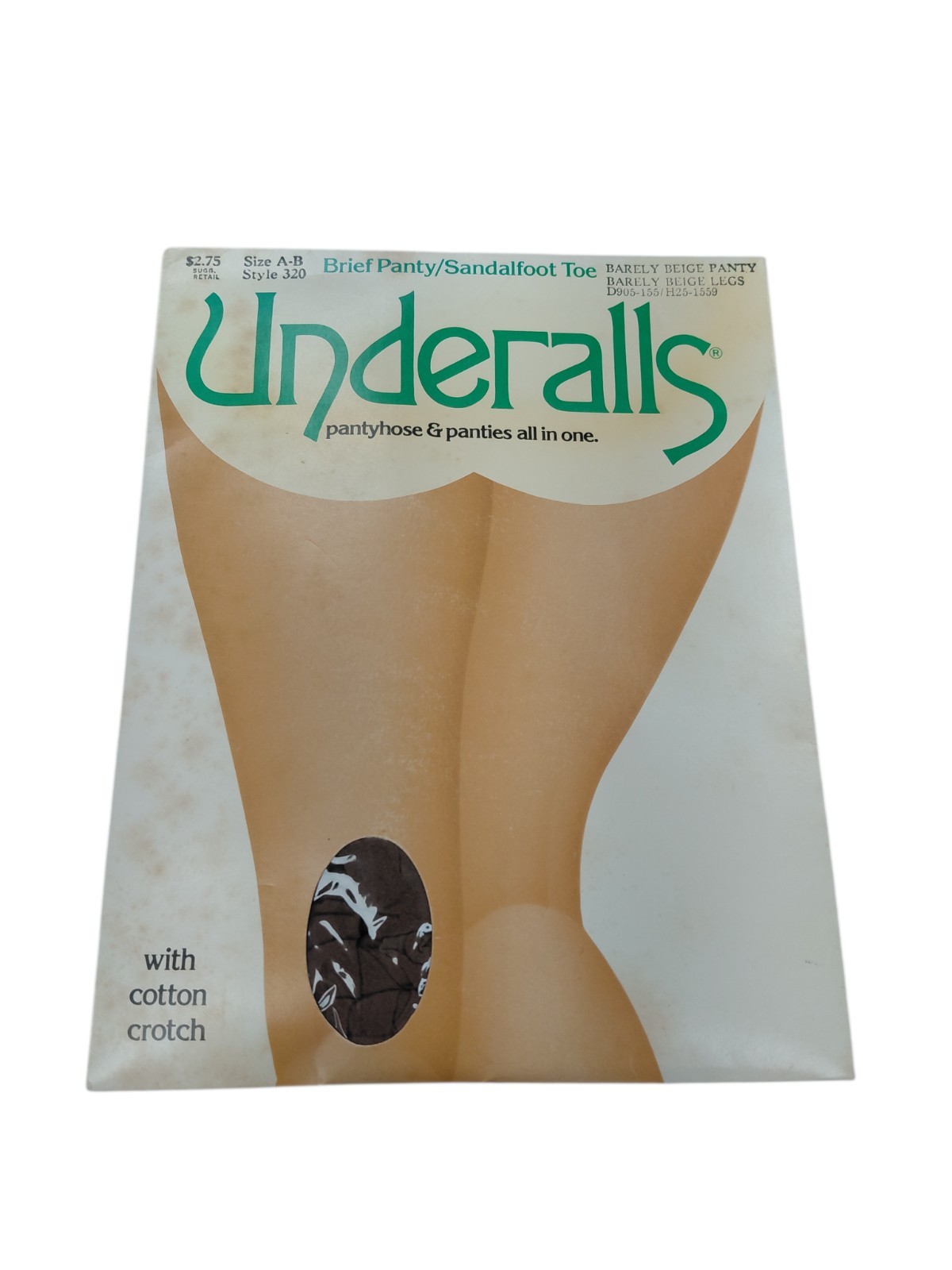 Vintage Underalls Stockings Size AB