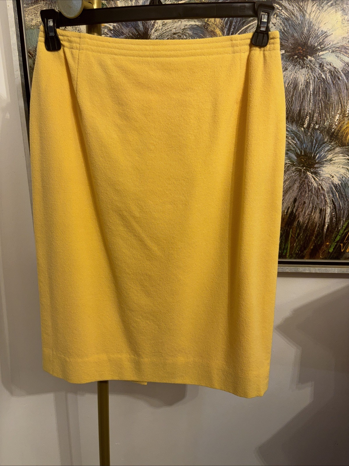 Vintage Escada Margaretha Ley, 90s Power Suit 38/42 Sunshine, Yellow RN61891