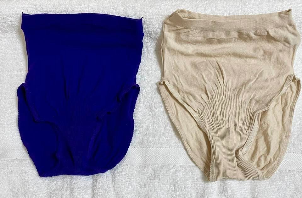 NEW Vtg LovePats Women’s 4-7 Stretch Briefs Underwear 1 beige 1 purple