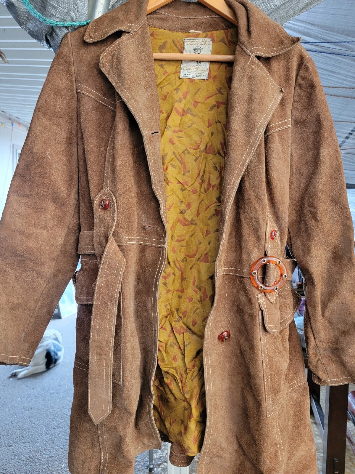 1970 Gassy Jack Suede Leather Jacket