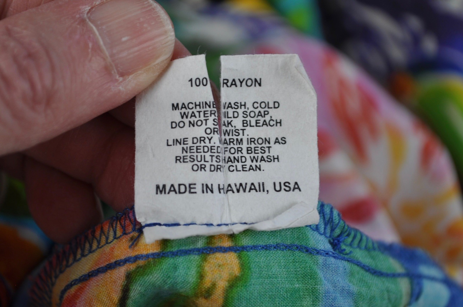 Vintage Jams World Tunic Blouse Womens Medium Multicolor Tropical Floral Rayon
