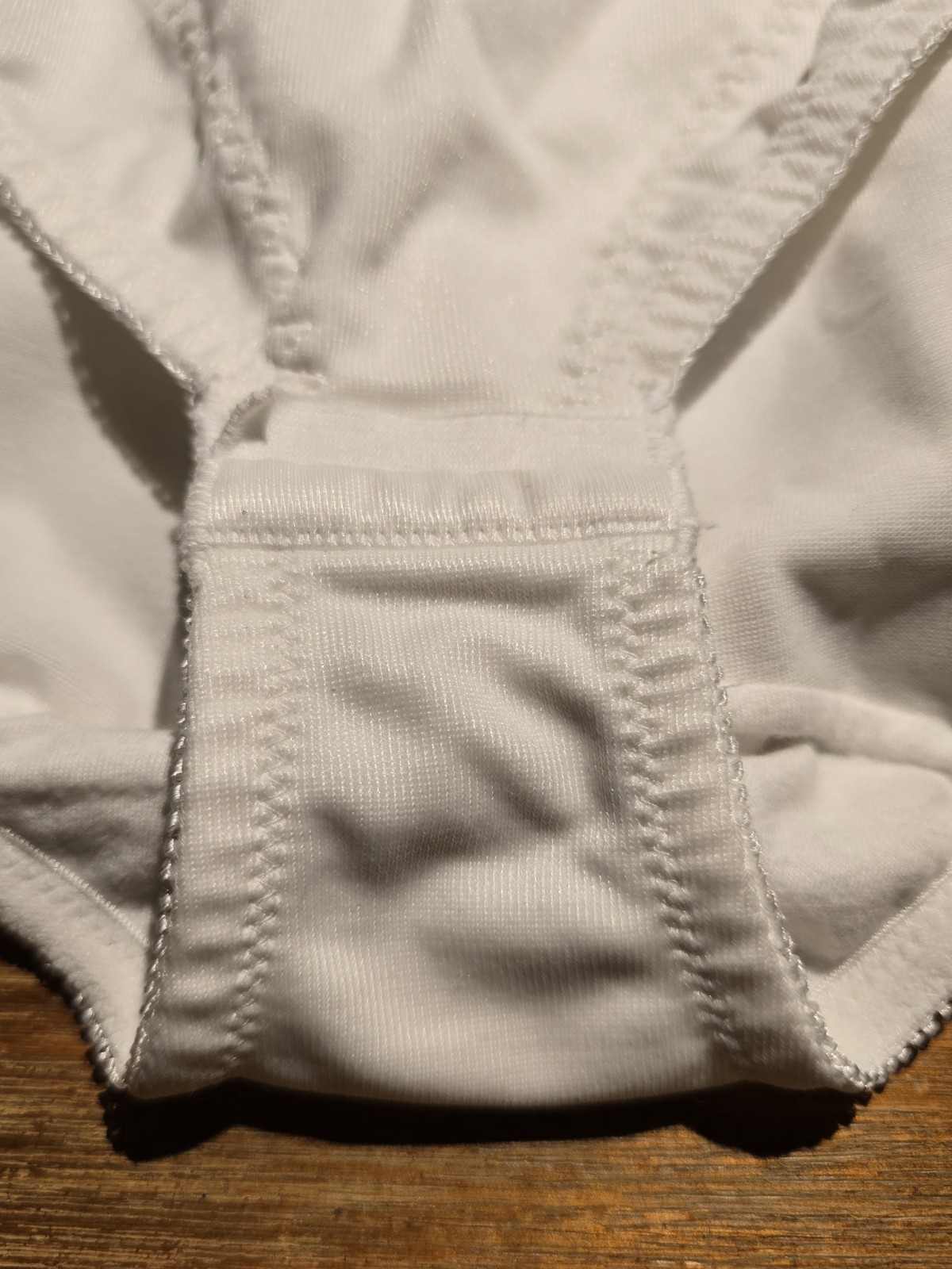 Triumph Trouser Corselet Elasti Cross + Cotton TS, Size 95 B, White, NEW * VINTAGE