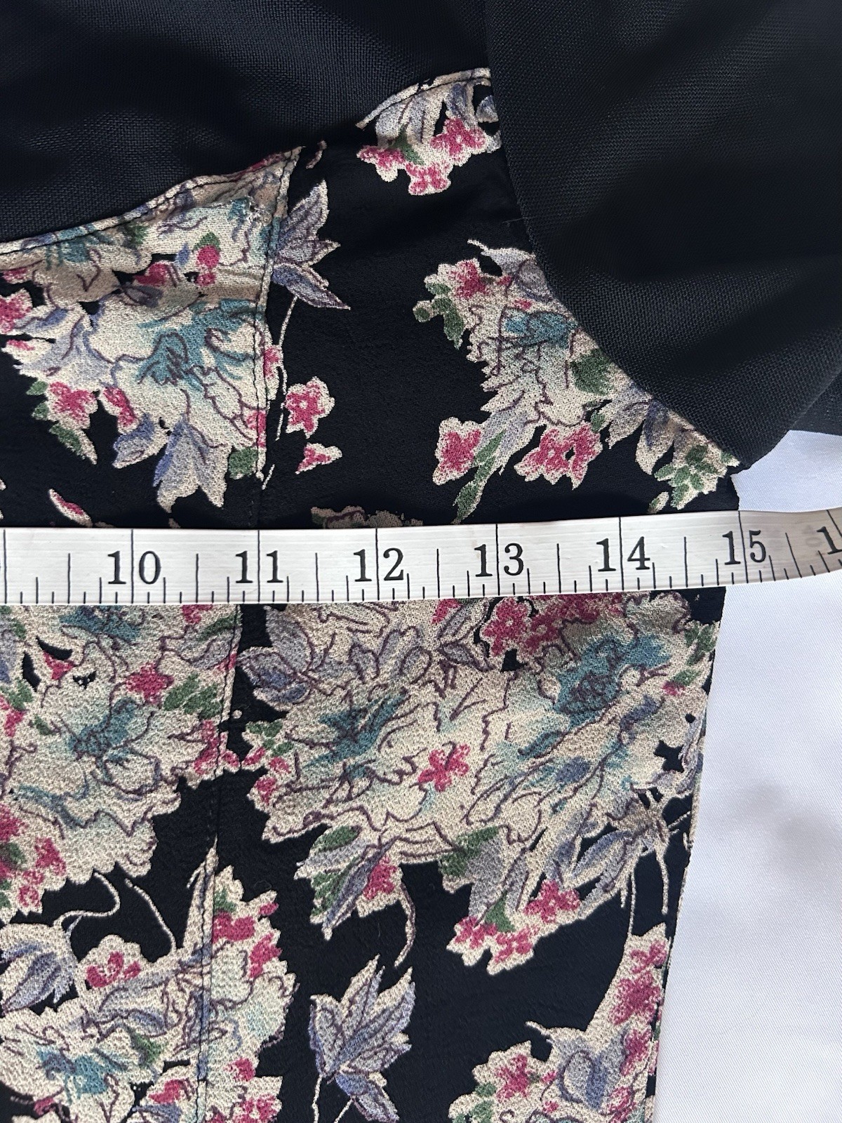 Vintage Carol Anderson California 1990s Floral Dress Size 8