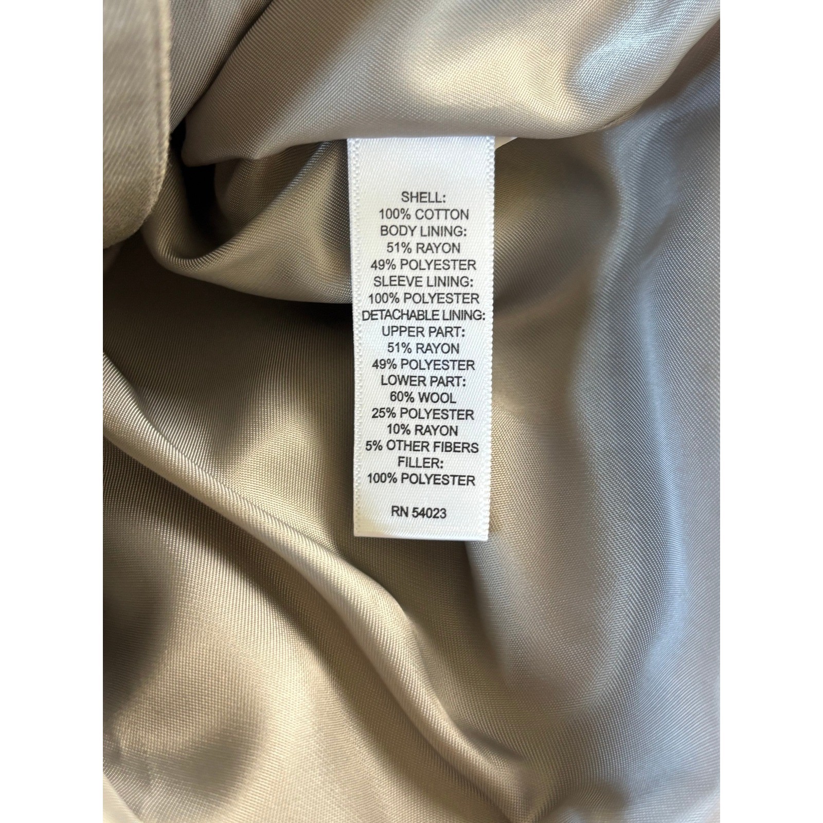 Banana Republic Trench Coat Tan Khaki Double Breasted Belted Classic Preppy Chic