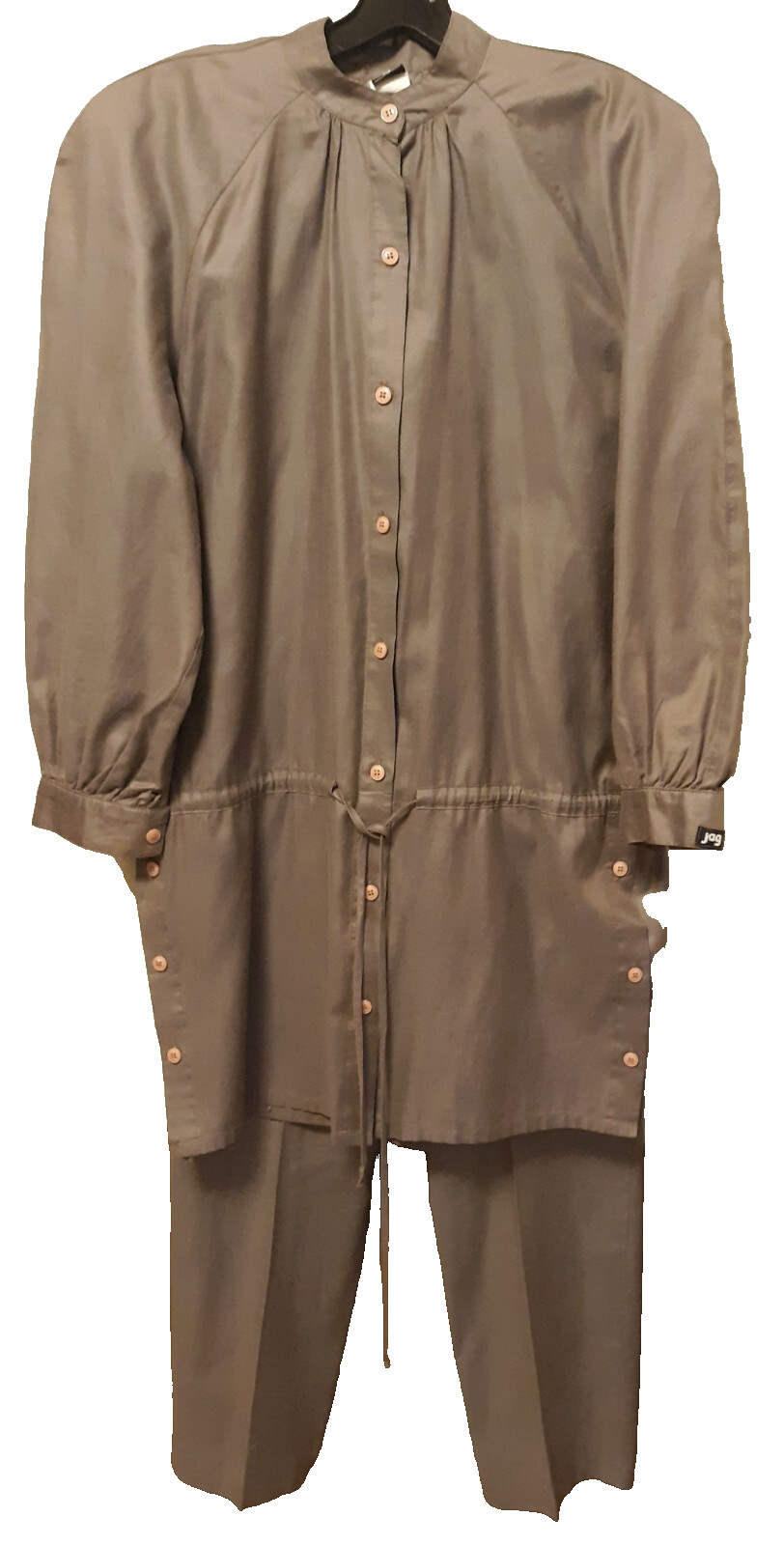 Vintage 80’s JAG AUSTRALIA Women’s PANTSUIT – Pleated Pants Sz 8 + Long Jacket M