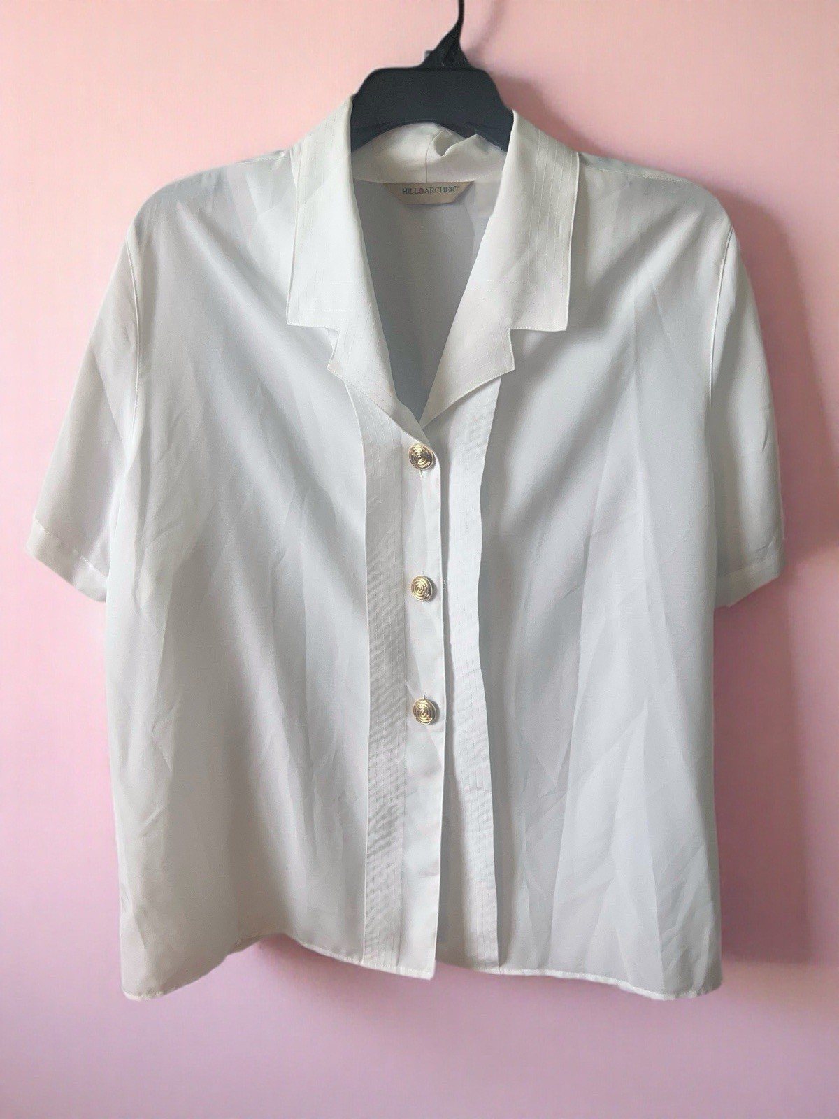 Vintage Hill & Archer Women’s Button Down Blouse. Size 18