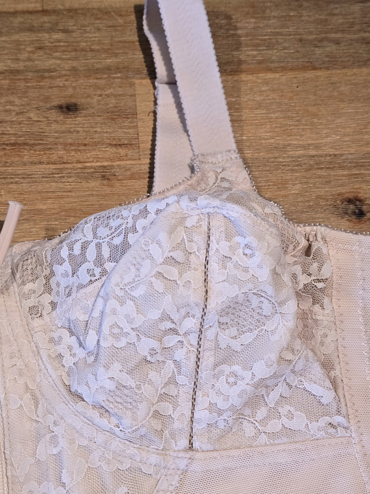 SILHOUETTE long leg corselet CINDERELLA, size 90 C, nude, NEW * made in Belgium