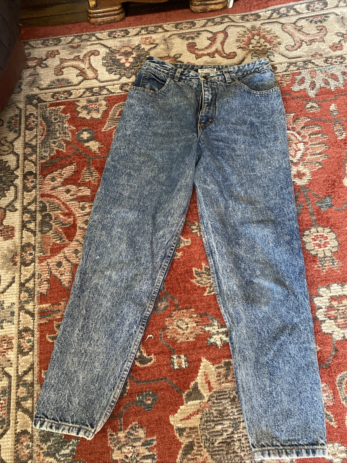 Vintage Guess Ankle Zips Women Jeans 29 X 26 Made In USA