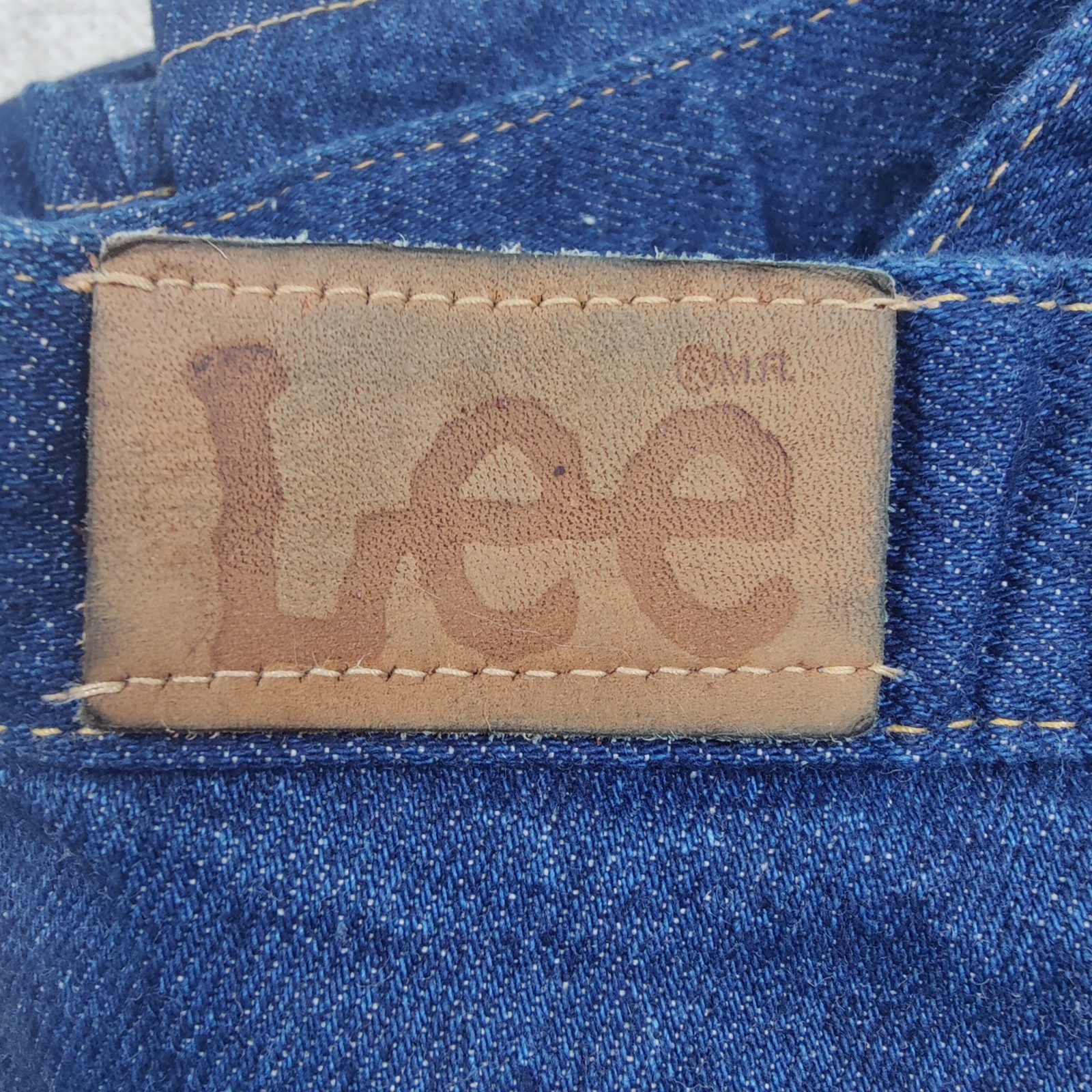VTG 80s Lee Pleated Mom Jeans High Waist Taper Dark 10M 26×30 Union Made USA EUC