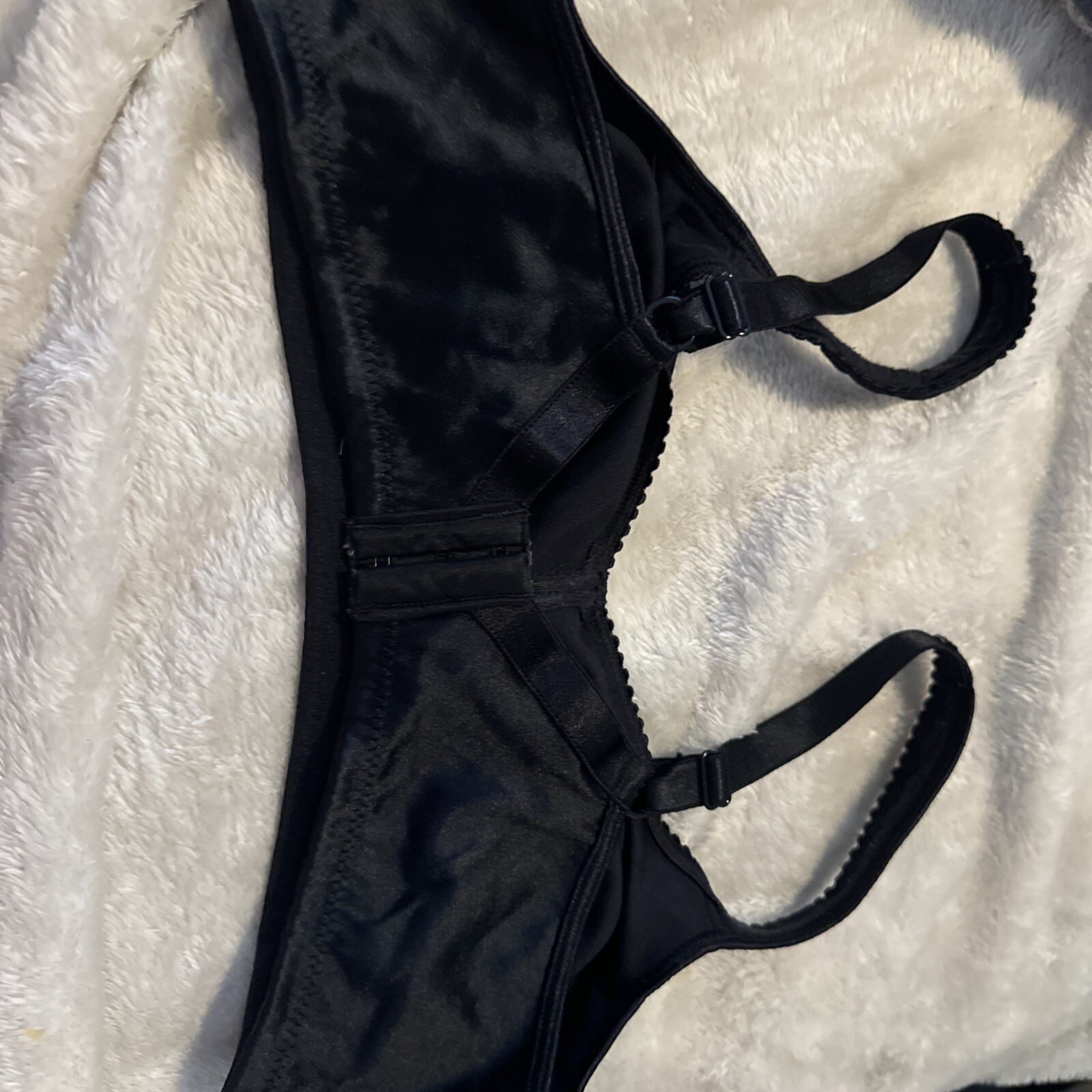 BLACK PLAYTEX 4745 ULTIMATE LIFT SUPPORT WIRELESS BRA 36C FULL FIGURE 18HR