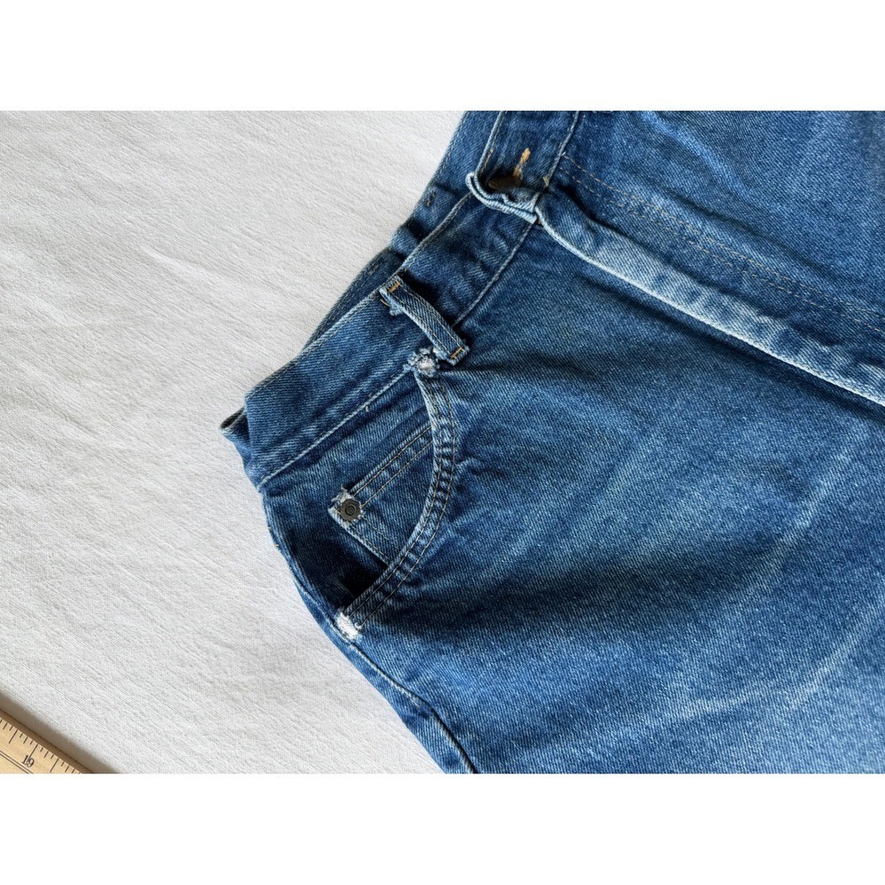 Vintage 70’s Lee Riders Vintage High Waisted Jeans Blue Denim 26×28
