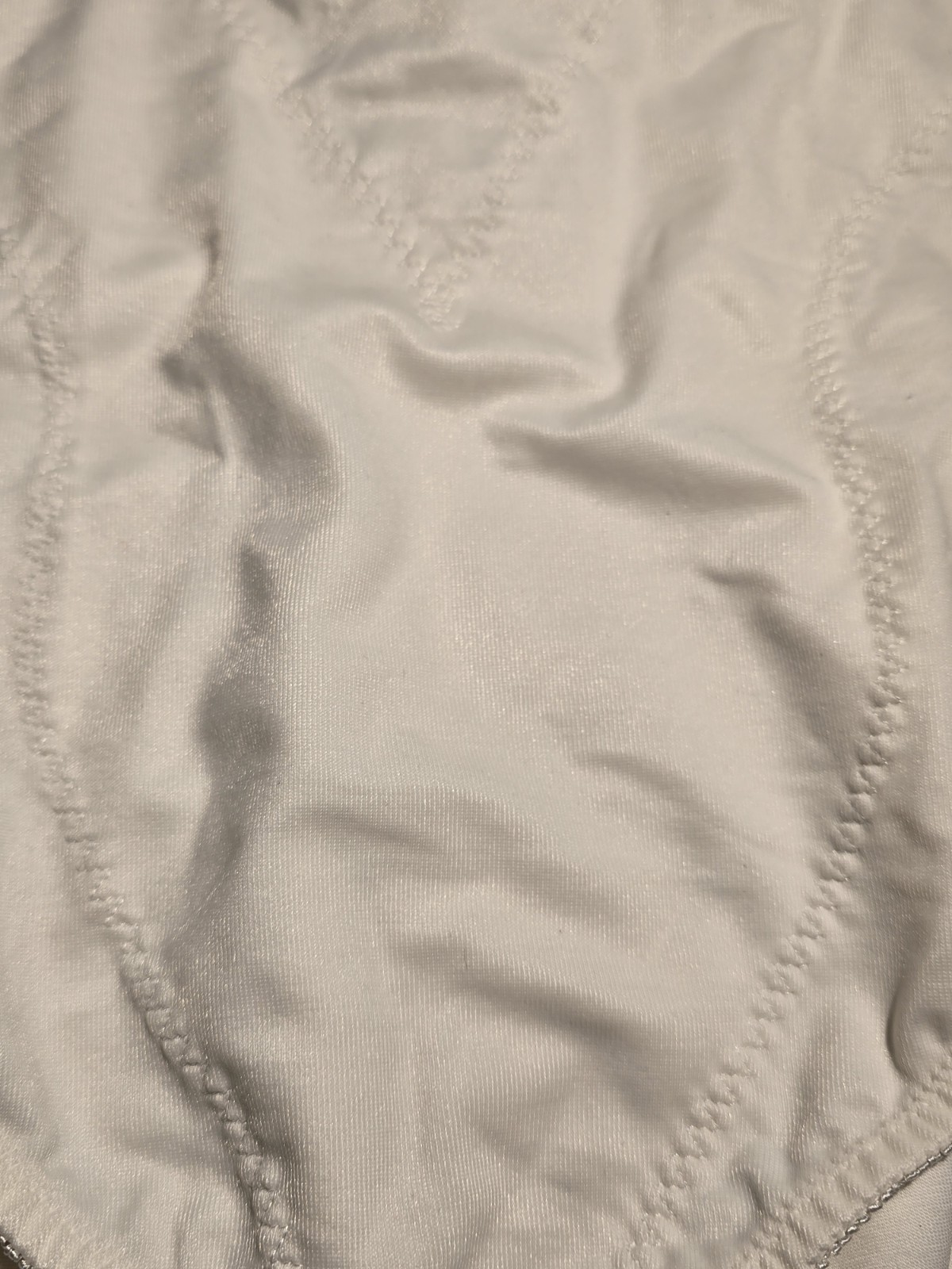 Triumph Trouser Corselet Elasti Cross + Cotton TS, Size 95 B, White, NEW * VINTAGE