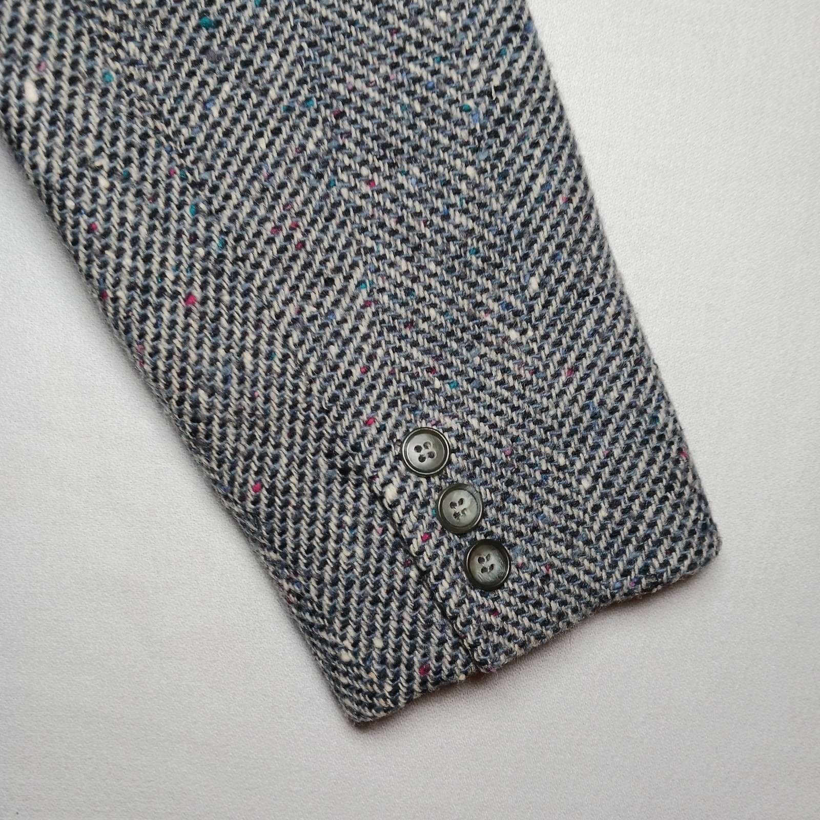 Vintage 1950s Pendleton Womens Virgin Wool Sport Coat Size 14 Gray Tweed USA