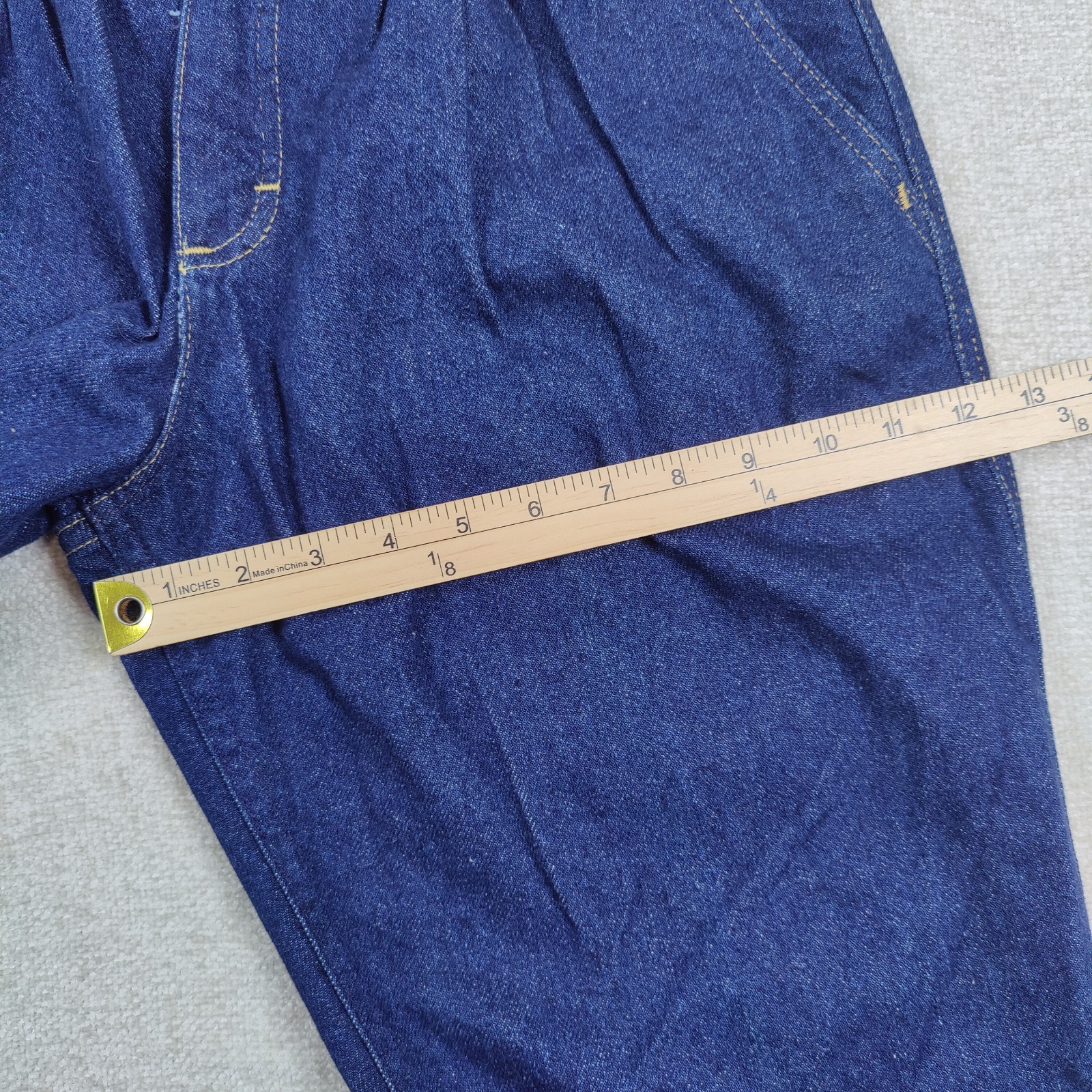 VTG 80s Lee Pleated Mom Jeans High Waist Taper Dark 10M 26×30 Union Made USA EUC