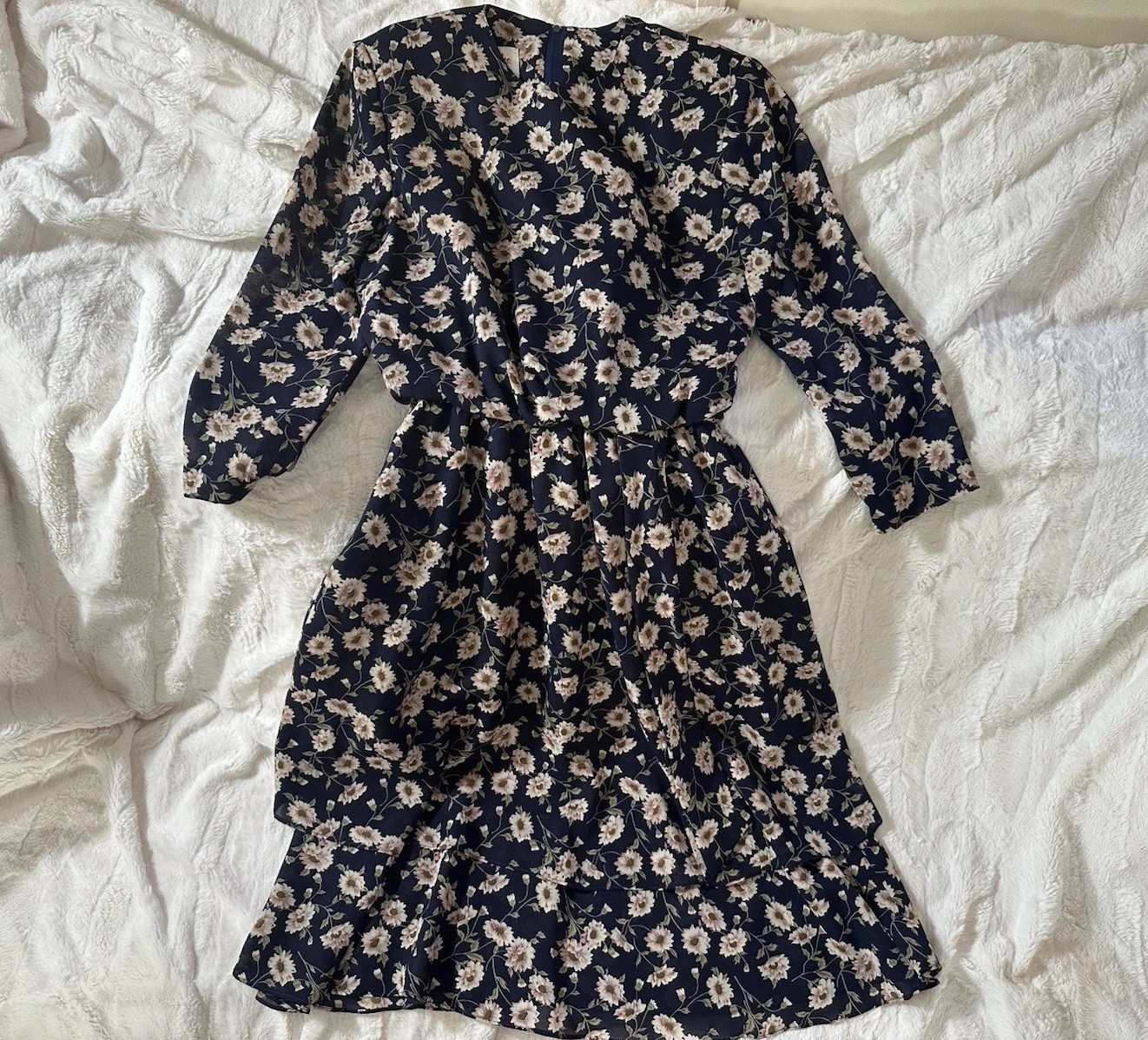 Vintage Henry Lee Petites Floral Cottagecore Women’s Size 4P Dress