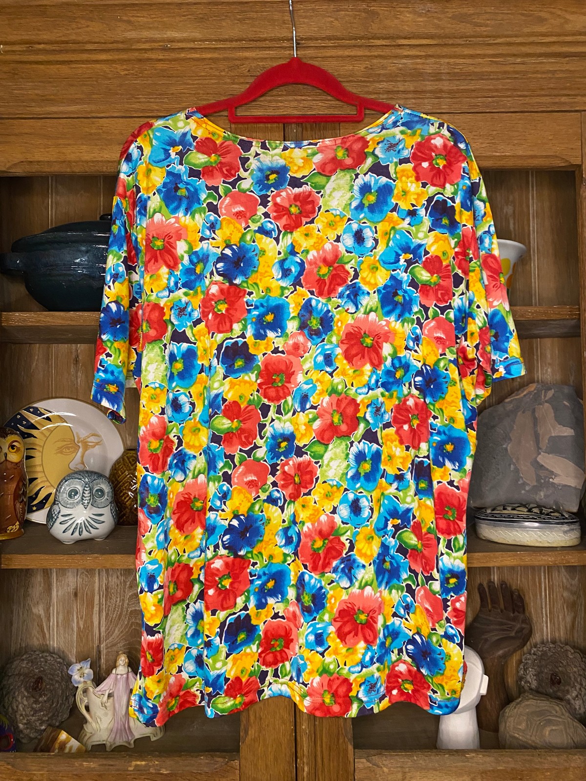 Bright Floral Top Size 12-14