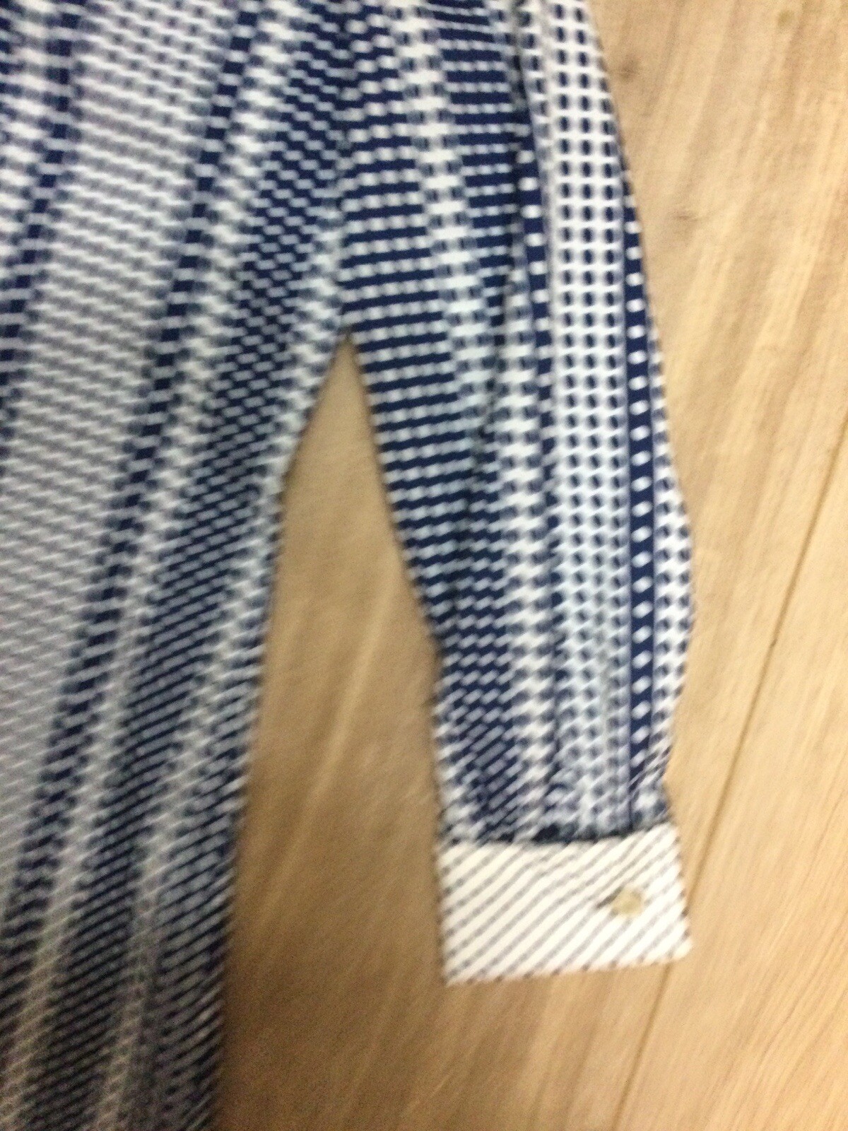 VINTAGE DRESS DAVID CRYSTAL NAVY AND WHITE POLKA DOTS DOUBLE CUFF SLEEVE LACE