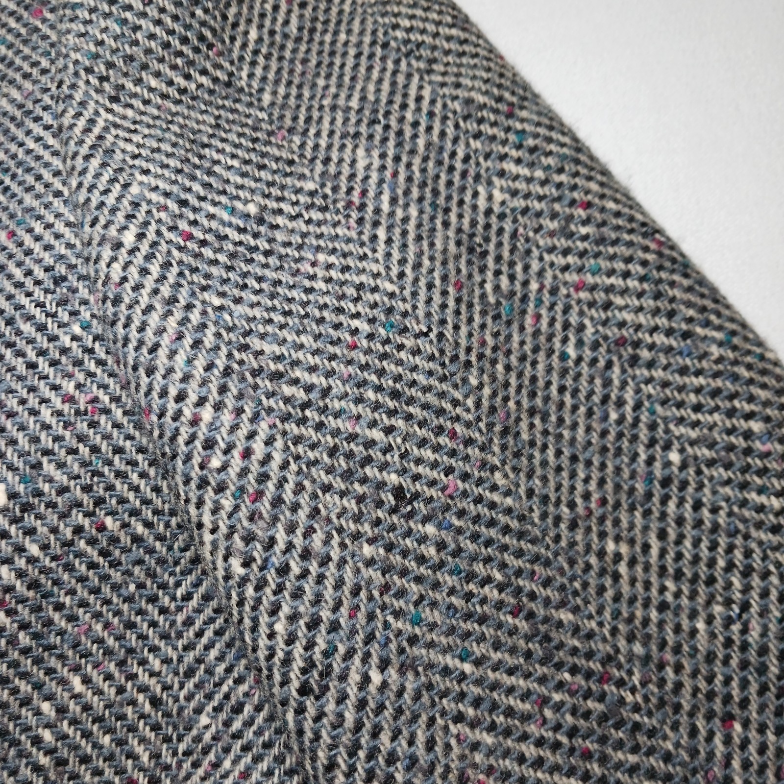 Vintage 1950s Pendleton Womens Virgin Wool Sport Coat Size 14 Gray Tweed USA