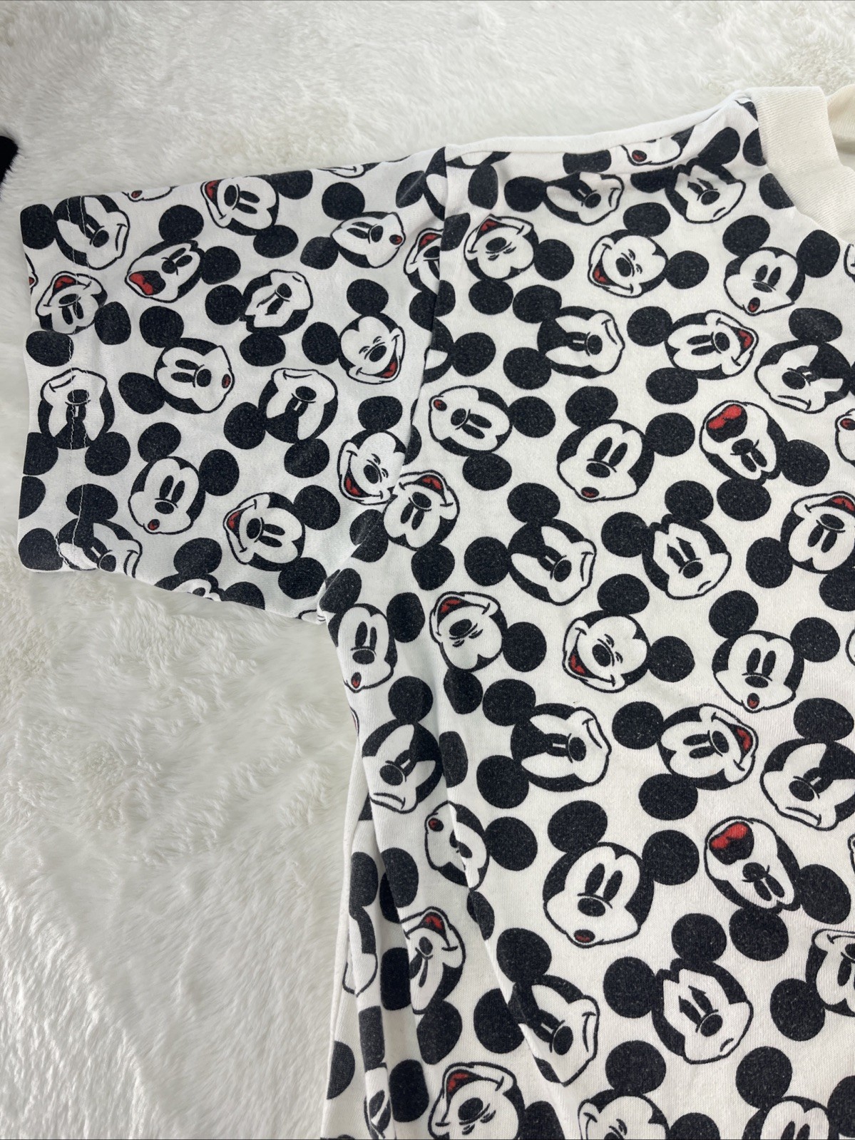 Vintage Disney Mickey Mouse Tshirt Dress Character Cartoon One Size Fits All