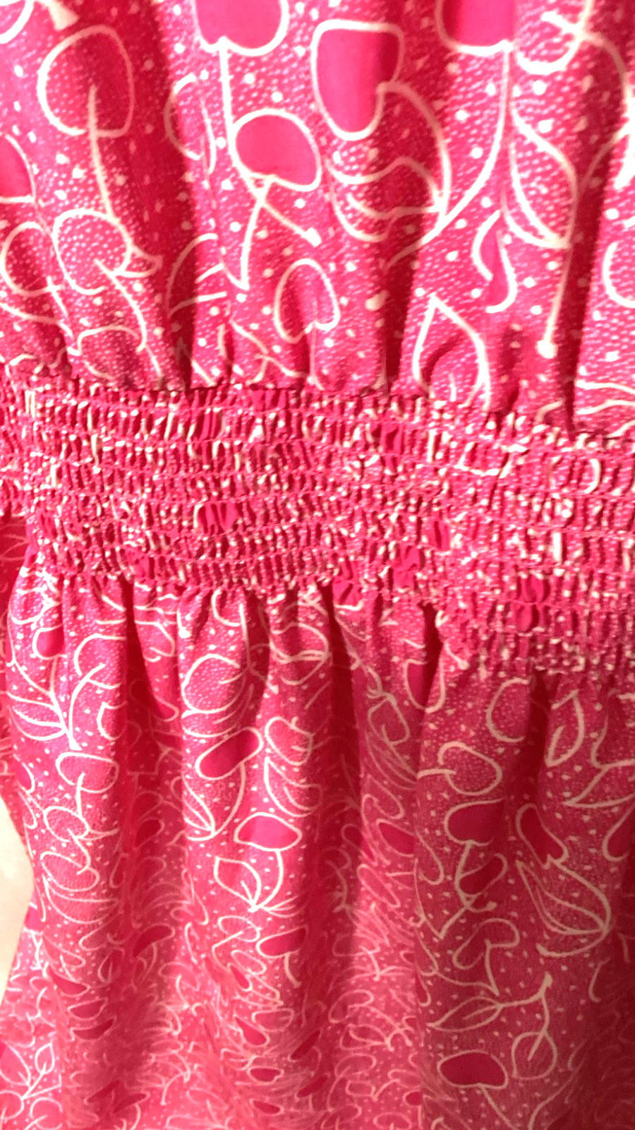 Vintage 1980s Bichon Cynthia Howie Pink Graphic Shirtwaist Midi Dress Retro 12