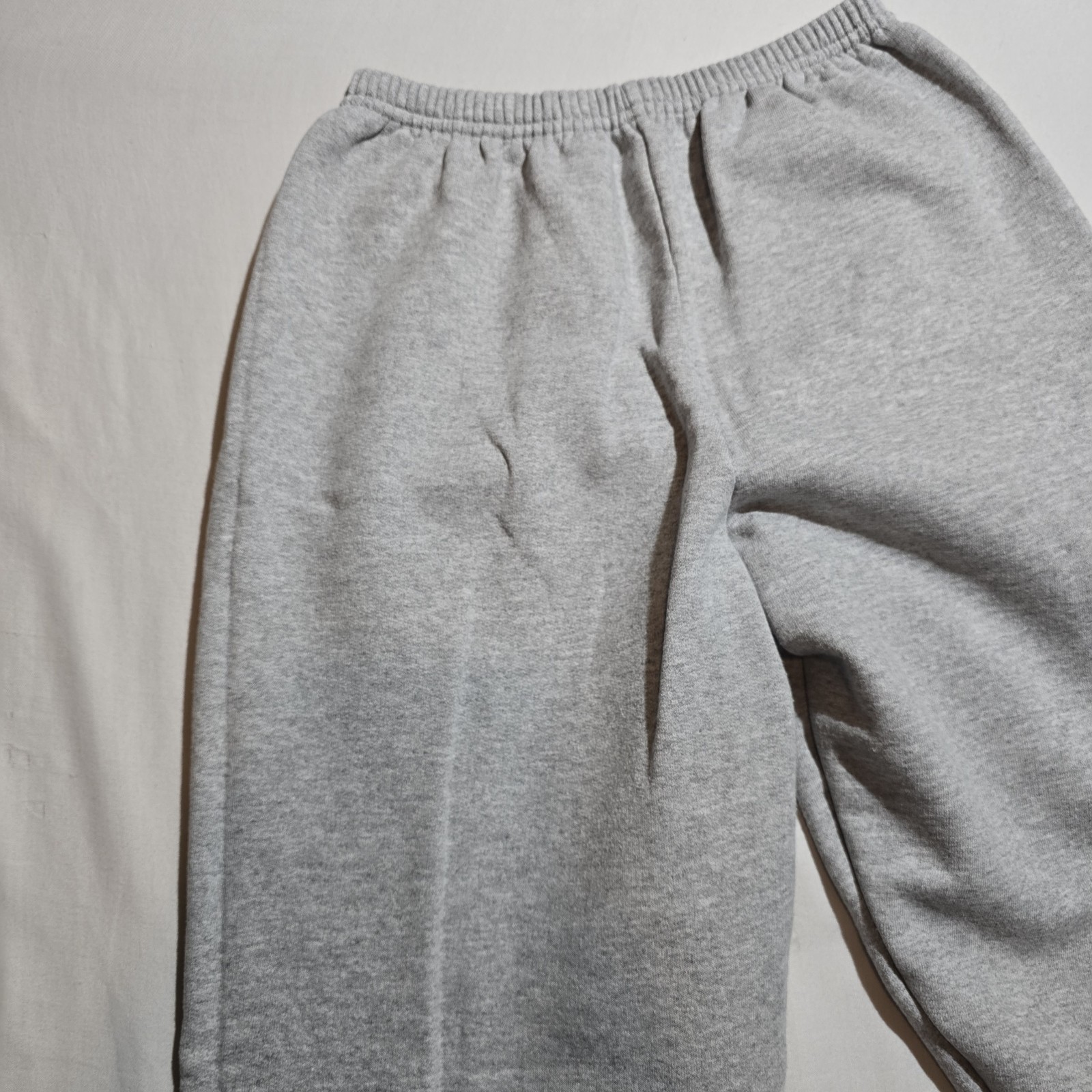 Vintage Hanes Her Way Premium Sweatpants Gray Elastic Waist Size XL