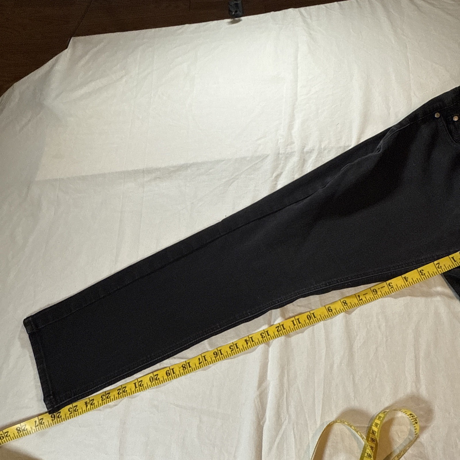 Riders by Lee Women’s Black Skinny Mid Rise Jeans SZ 10P