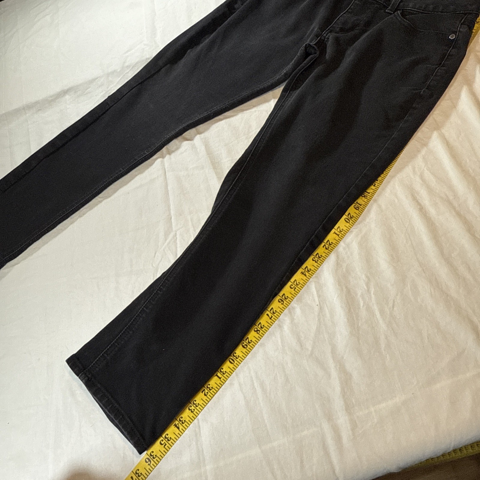 Riders by Lee Women’s Black Skinny Mid Rise Jeans SZ 10P