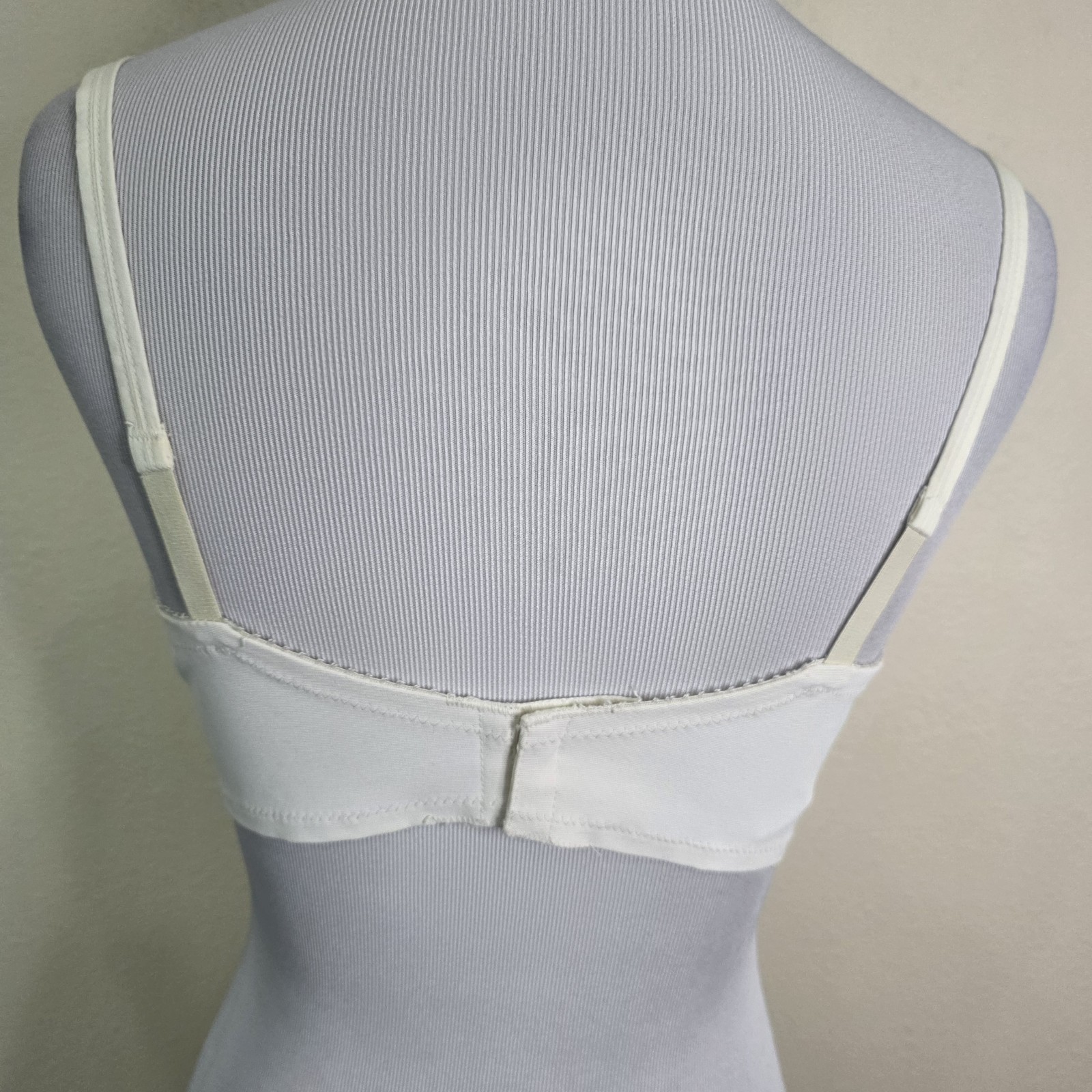 Vintage Water Bali Bow Bra Size 36B White Lace 620 ILGWU Union Made EUC