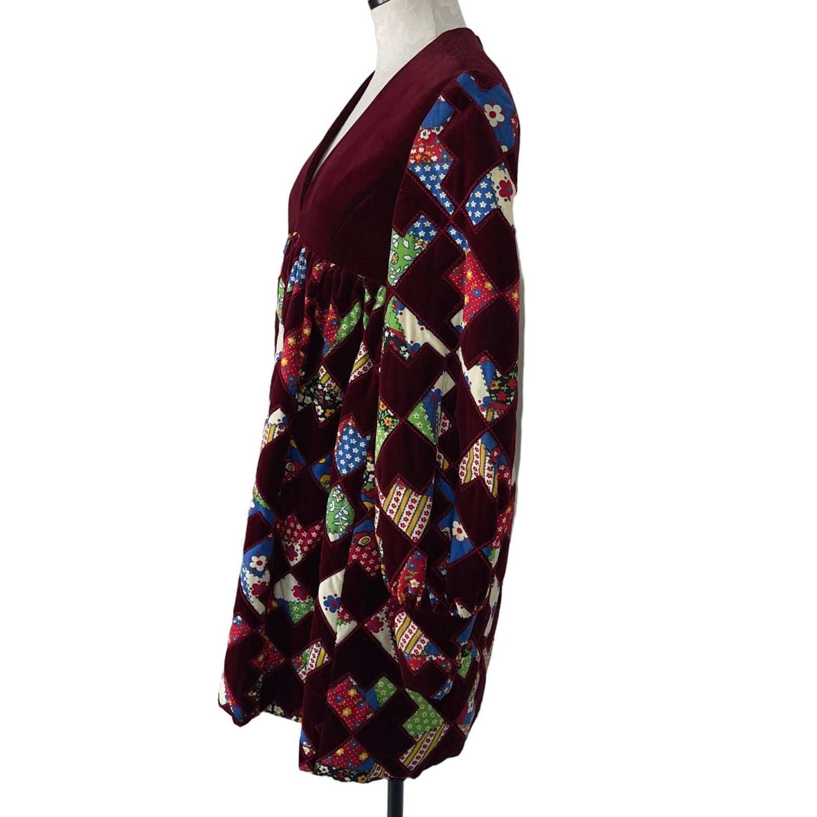 I. Magnin Dress Womens Size XS Deep Red Vintage 1960s Mini Gayle Kirkpatrick