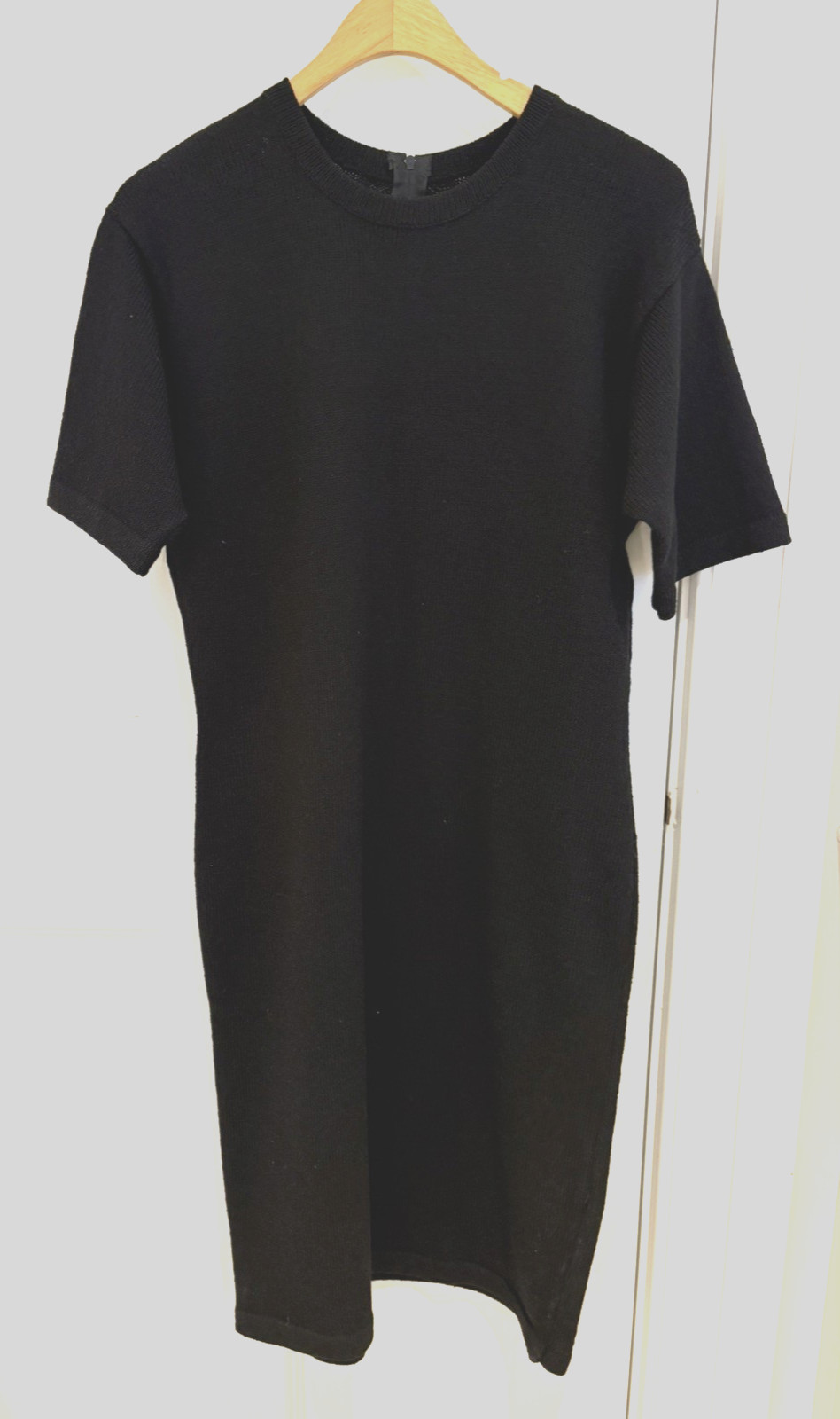 Vintage 80s/90s Rich and Levy Black Knit Dress Small to Medium? see measurements