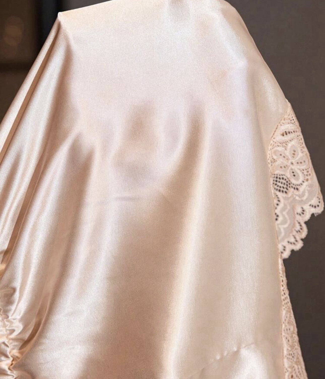 Glossy Satin Embroidered Long Oily Maxi CAMI NIGHTGOWN PLUS 3X 3XL NEW