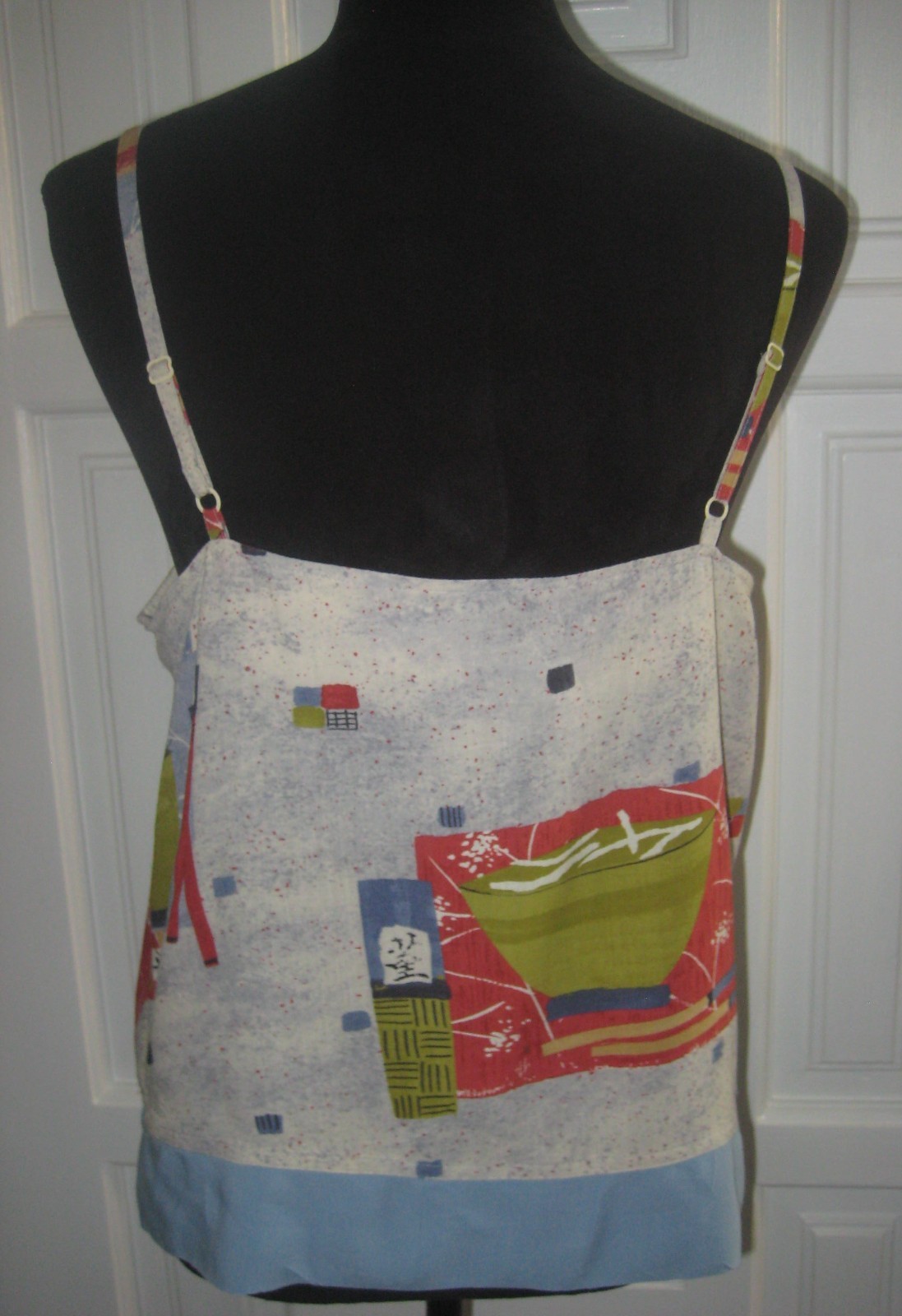Vintage Jams World rayon Chopstick 3 pcs cami (L) tunic (L) pants (S) set L/S