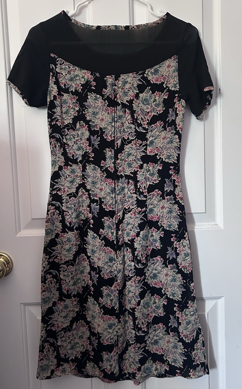 Vintage Carol Anderson California 1990s Floral Dress Size 8