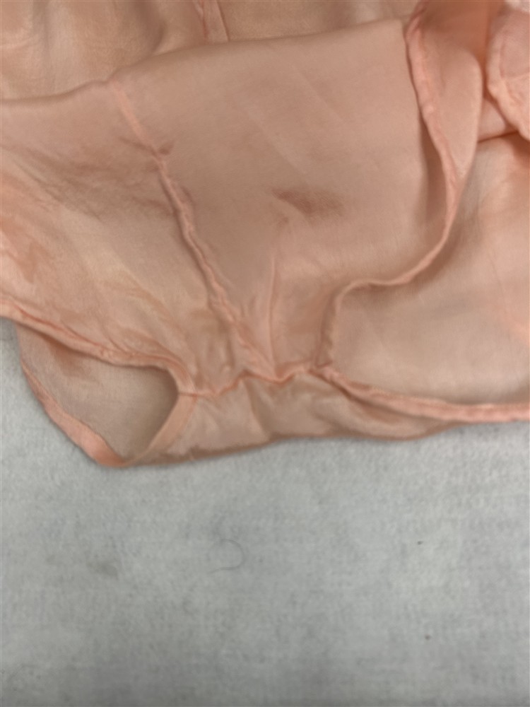 antique lingerie step in silk lace bust 30 pink white original 1920