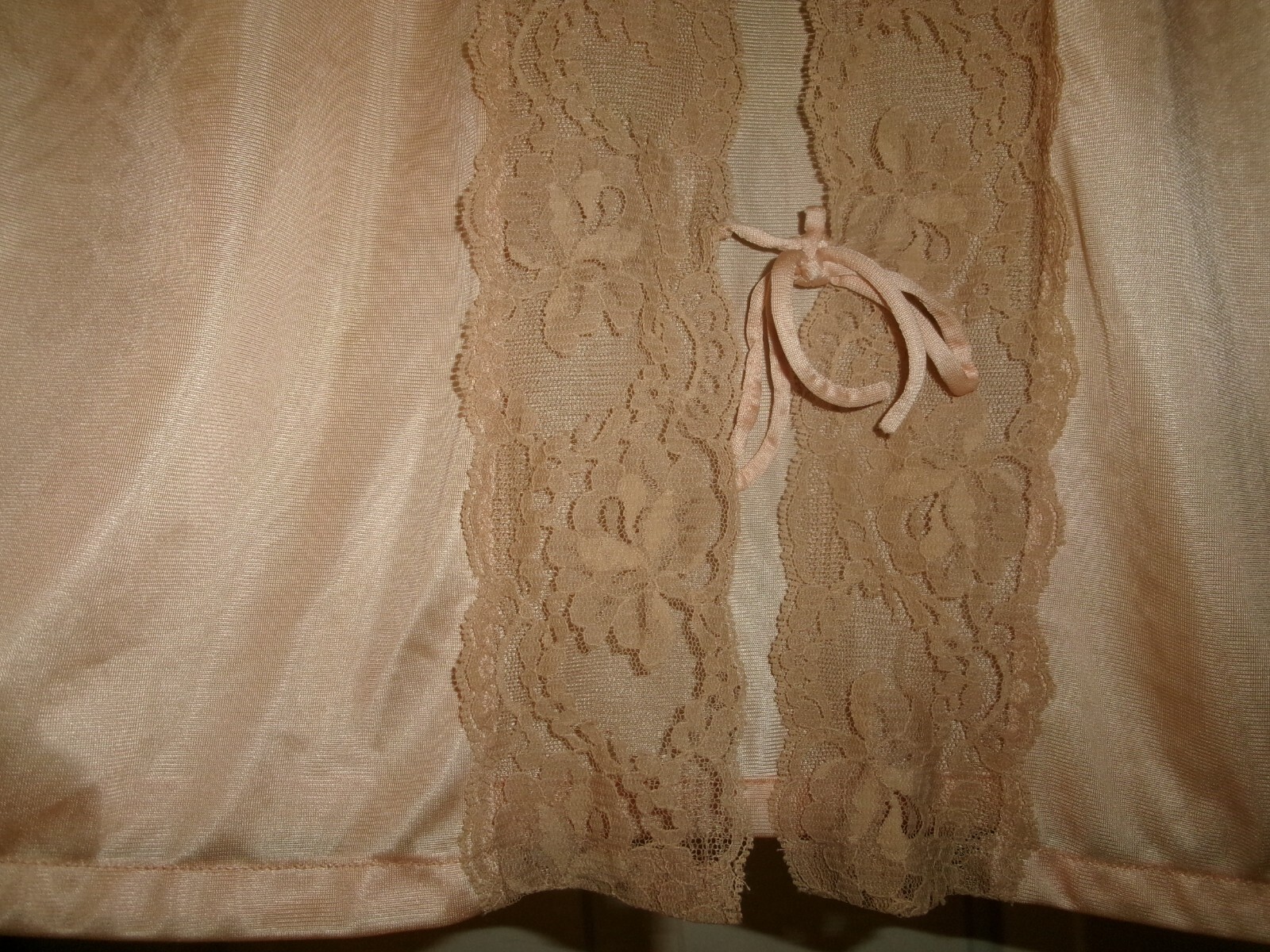 Vintage Lace Trim Bed Jacket or Pajama Top, Saks 5th Ave, Tom Bezduda for Barad