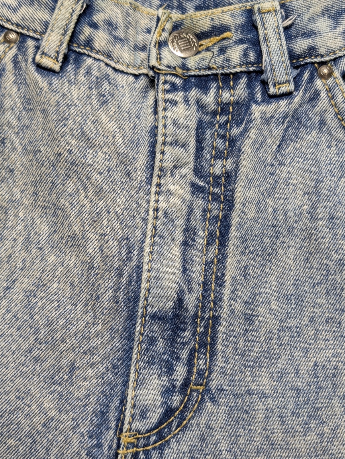 Vintage 1980’s P.S. Gianto Women’s Acid Washed Slim Fit Jeans Size 8 Regular