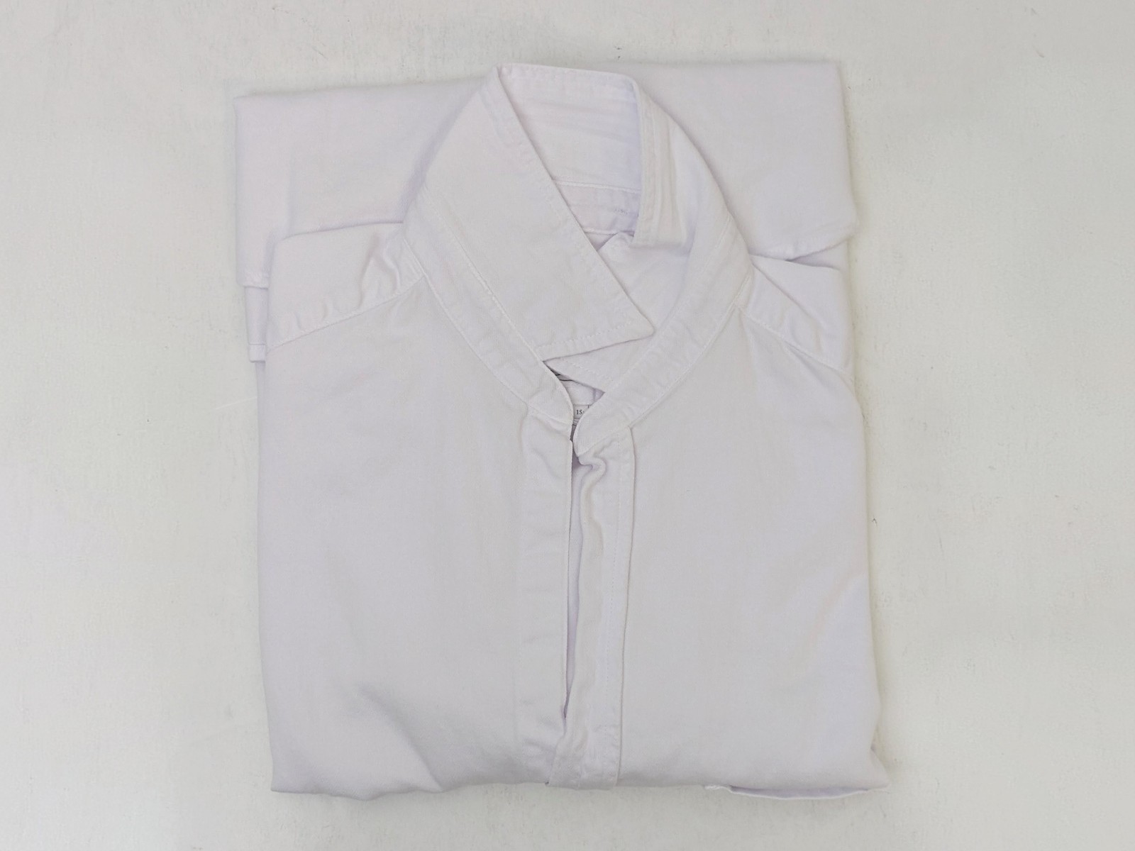 Frank & Eileen Eileen Relaxed Button Up Shirt Famous Denim in White, Size Medium