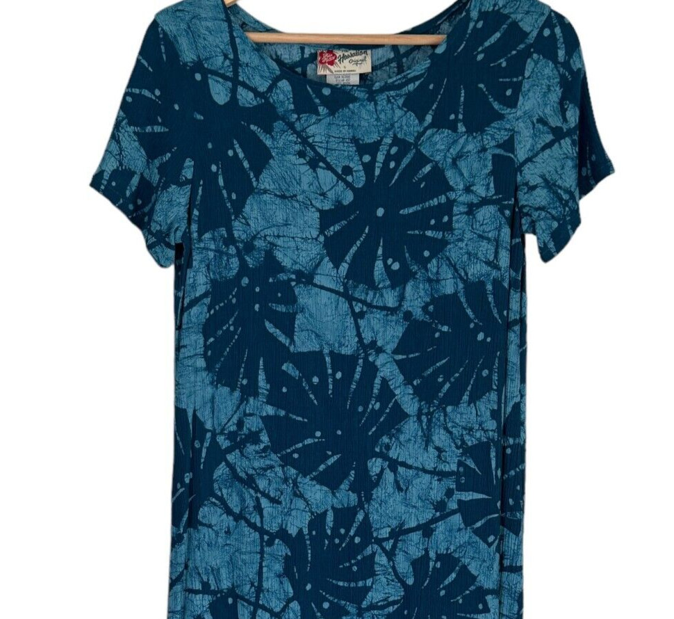 Vintage Hilo Hattie S The Hawaiin Originals Dress Cover Up Tropical Beach Cruise